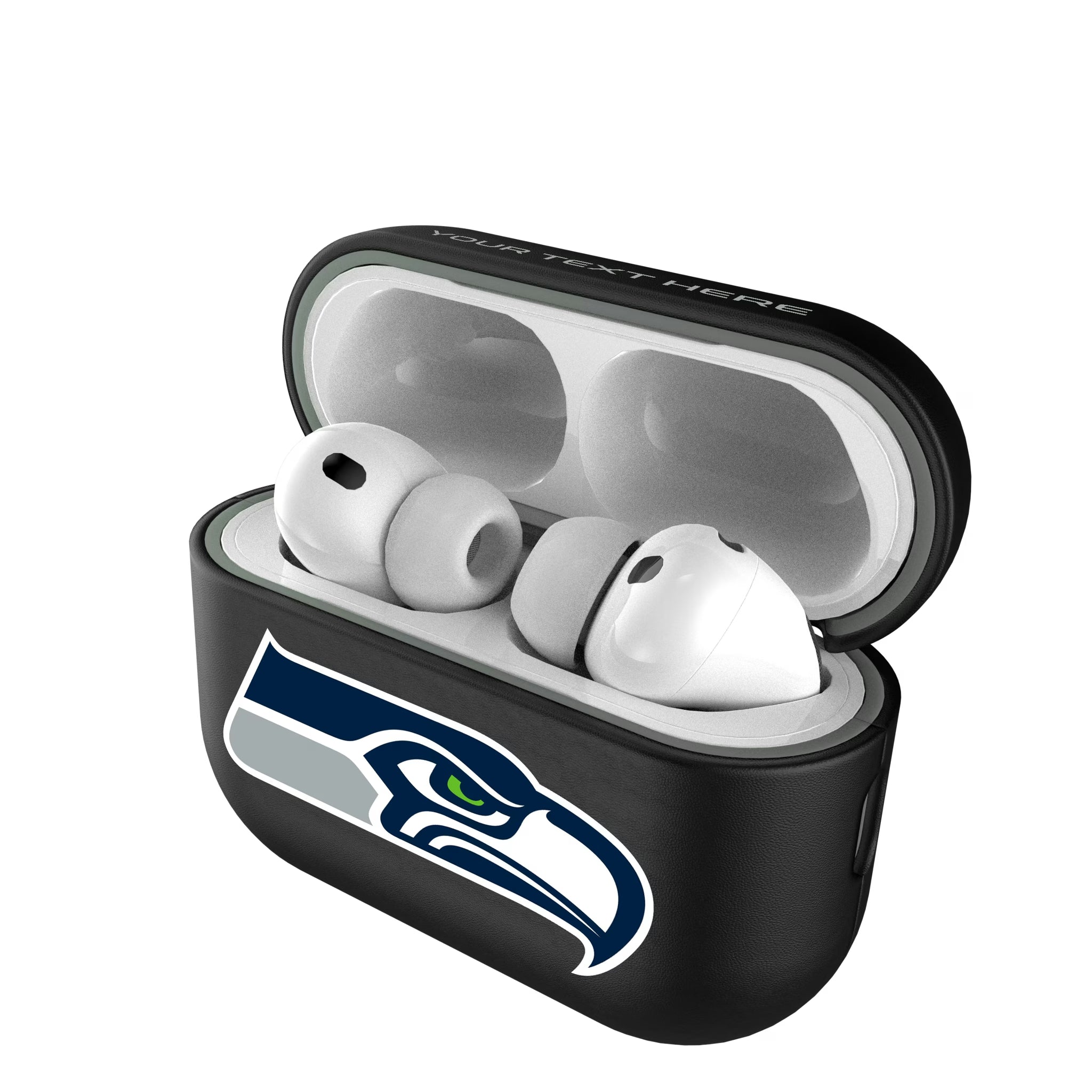 Seattle Seahawks Personalized Insignia AirPods AirPod Case Cover#Device_AirPods Pro 3