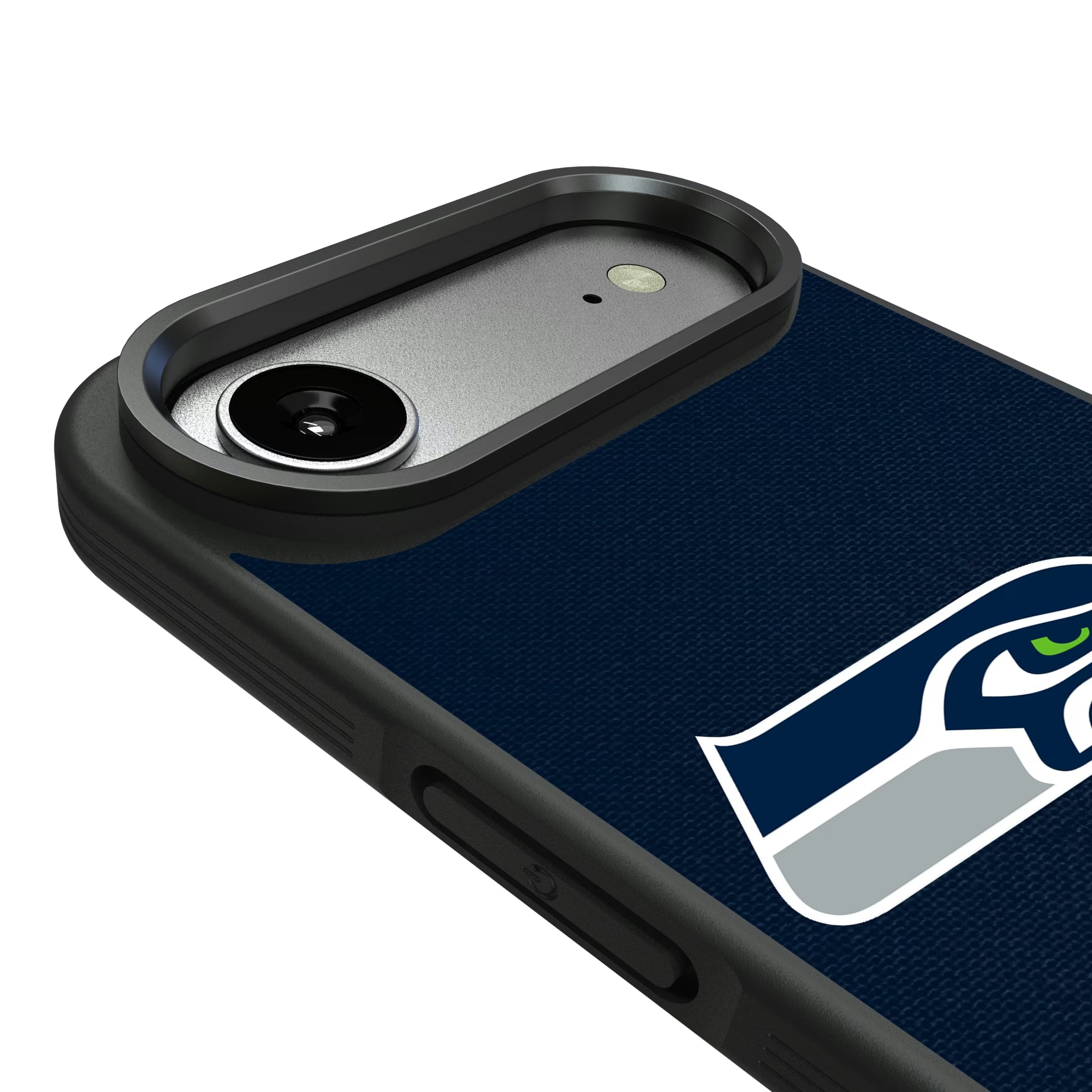 Seattle Seahawks Personalized Stripe iPhone Bump Phone Case for Apple iPhone - Detail#Device_iPhone Air