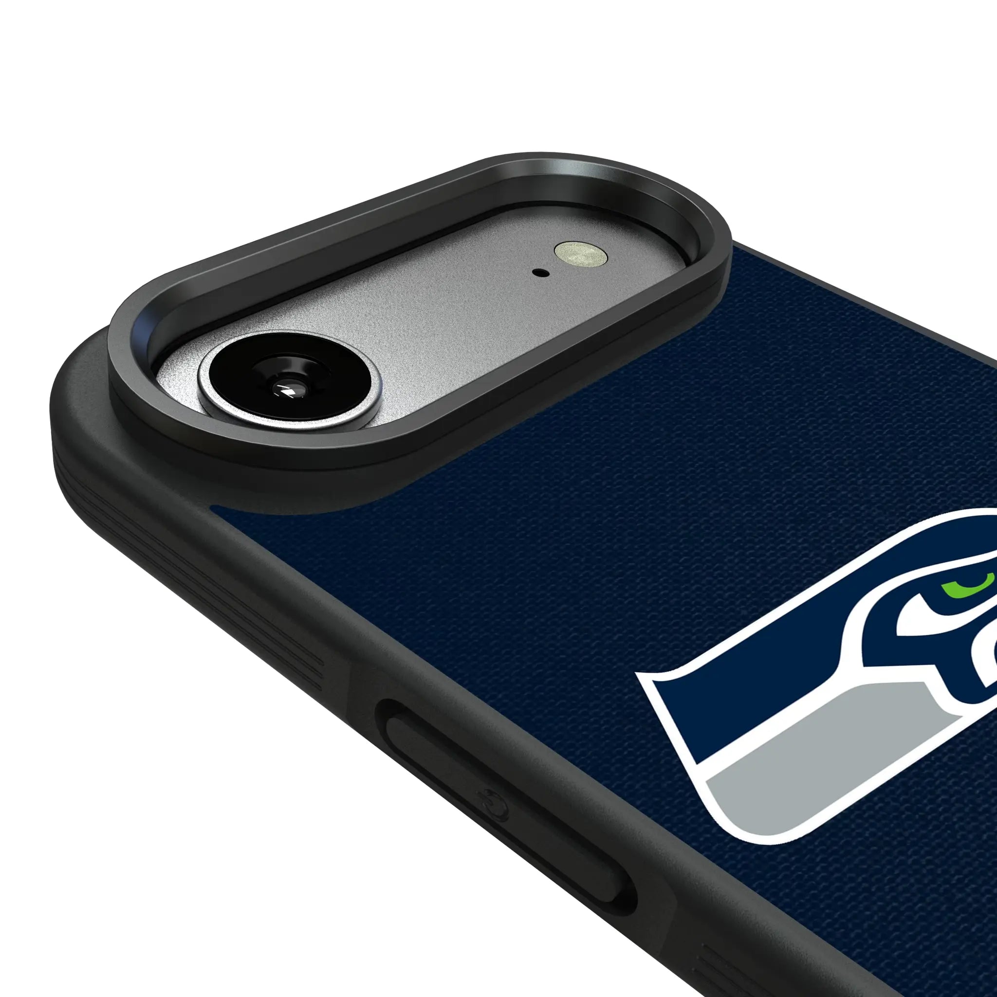 Seattle Seahawks Personalized Stripe iPhone Bump Phone Case for Apple iPhone - Detail#Device_iPhone Air
