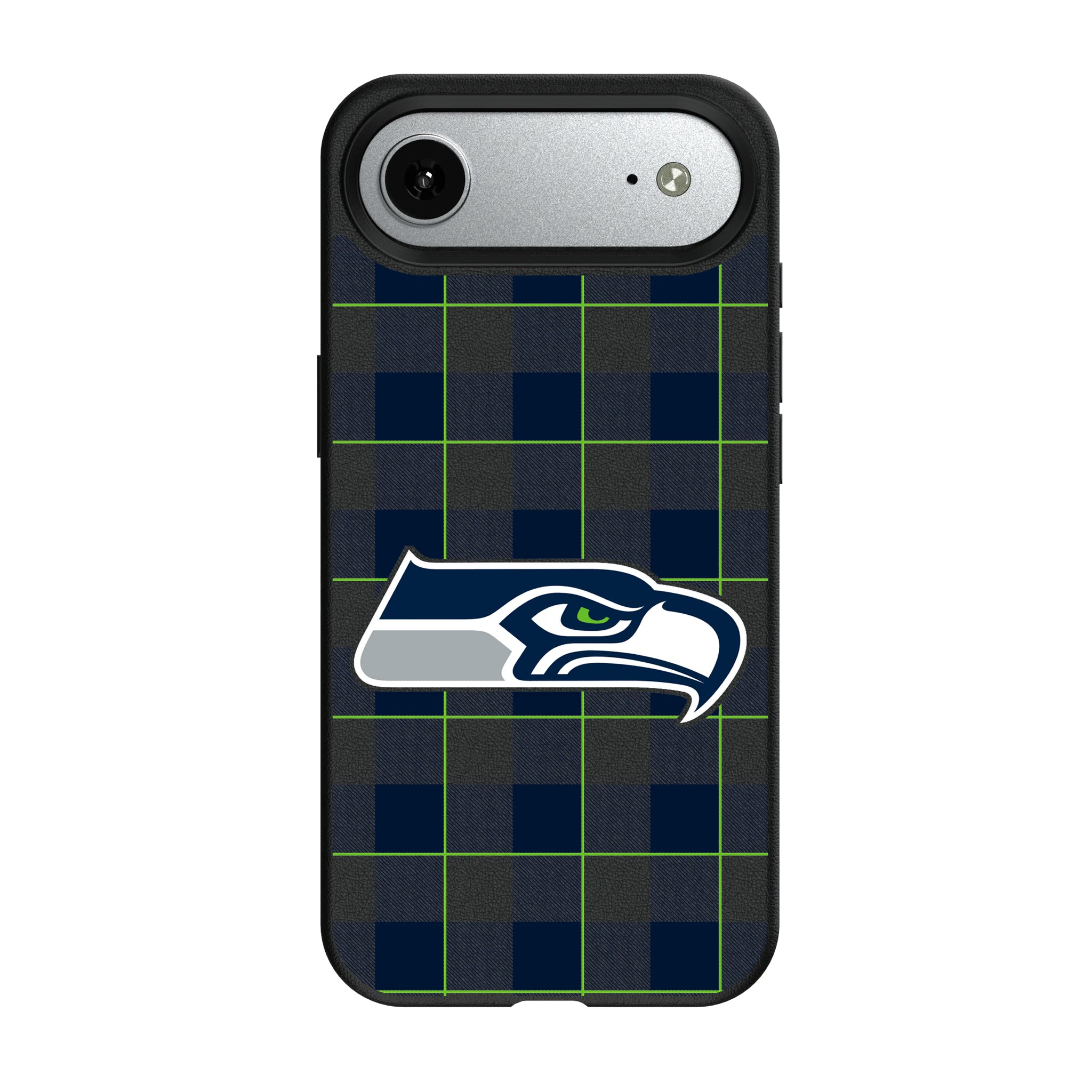 Seattle Seahawks Plaid iPhone MagSafe Compatible Phone Case for Apple iPhone#Device_iPhone Air