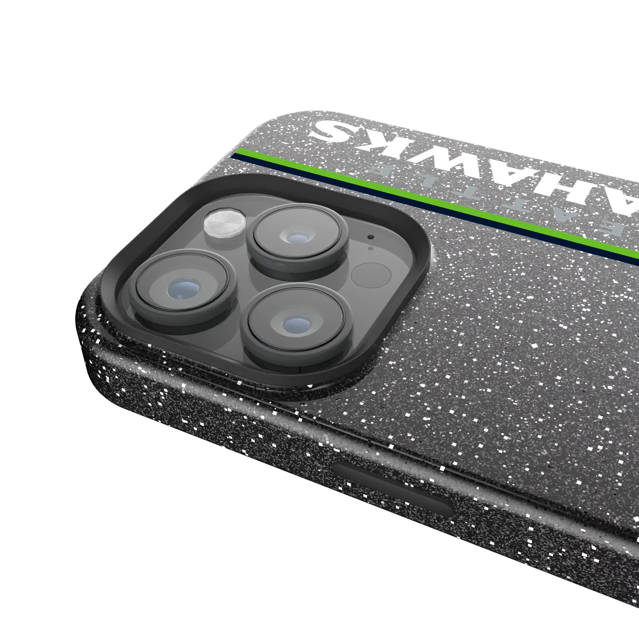 Seattle Seahawks Sidebar iPhone Bling Phone Case for Apple iPhone - Detail