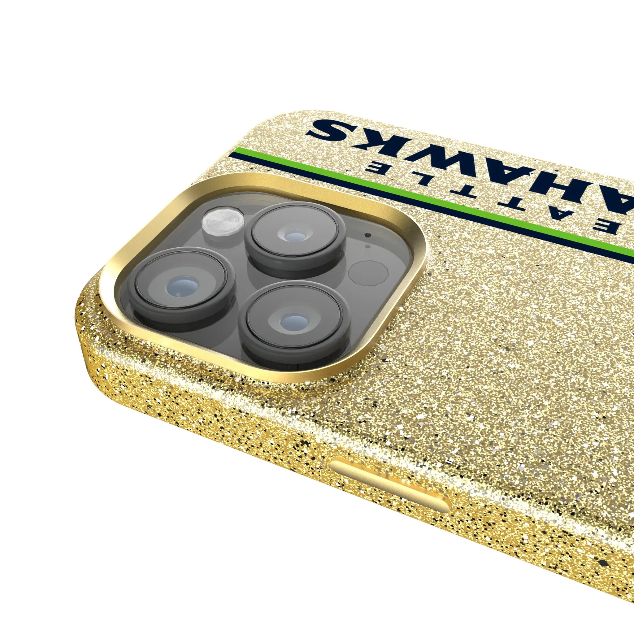 Seattle Seahawks Sidebar iPhone Bling Phone Case for Apple iPhone - Detail