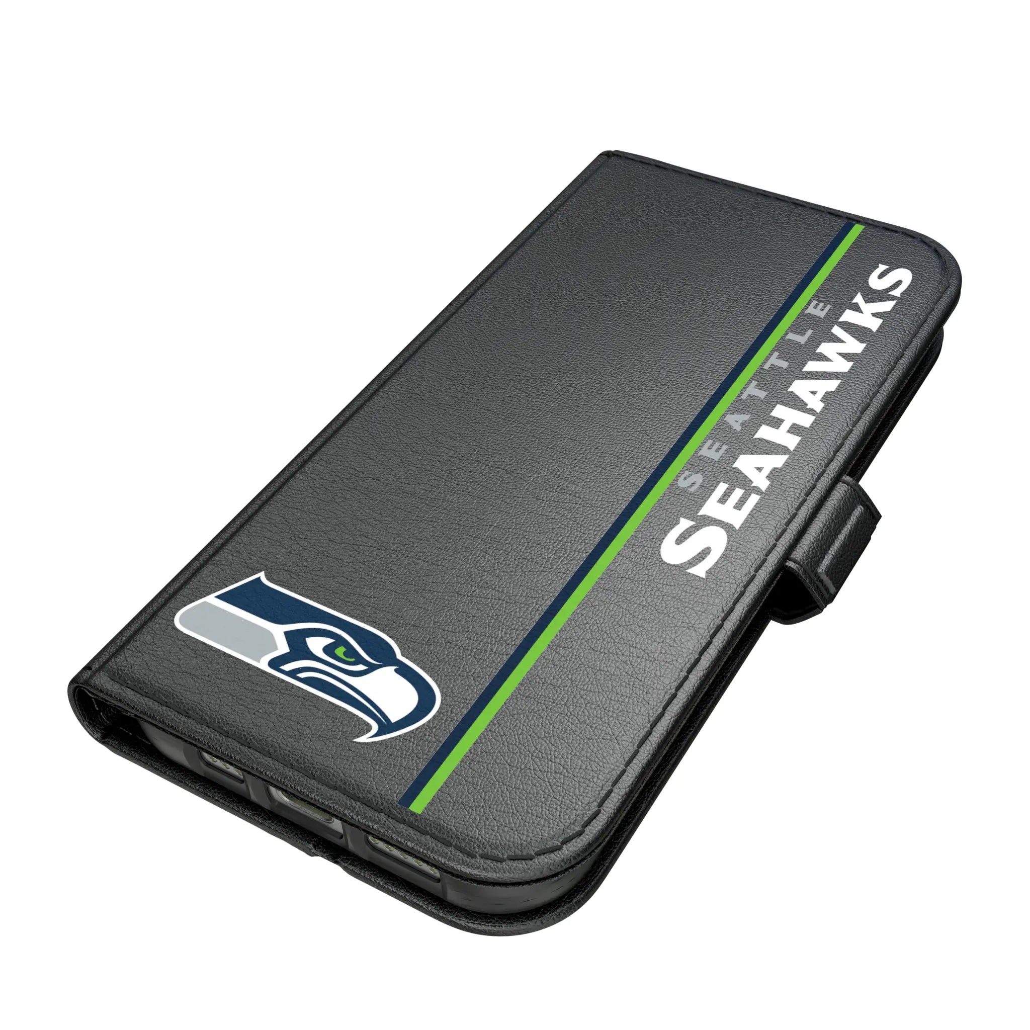 Seattle Seahawks Sidebar iPhone Folio Phone Case for Apple iPhone#Device_iPhone 17