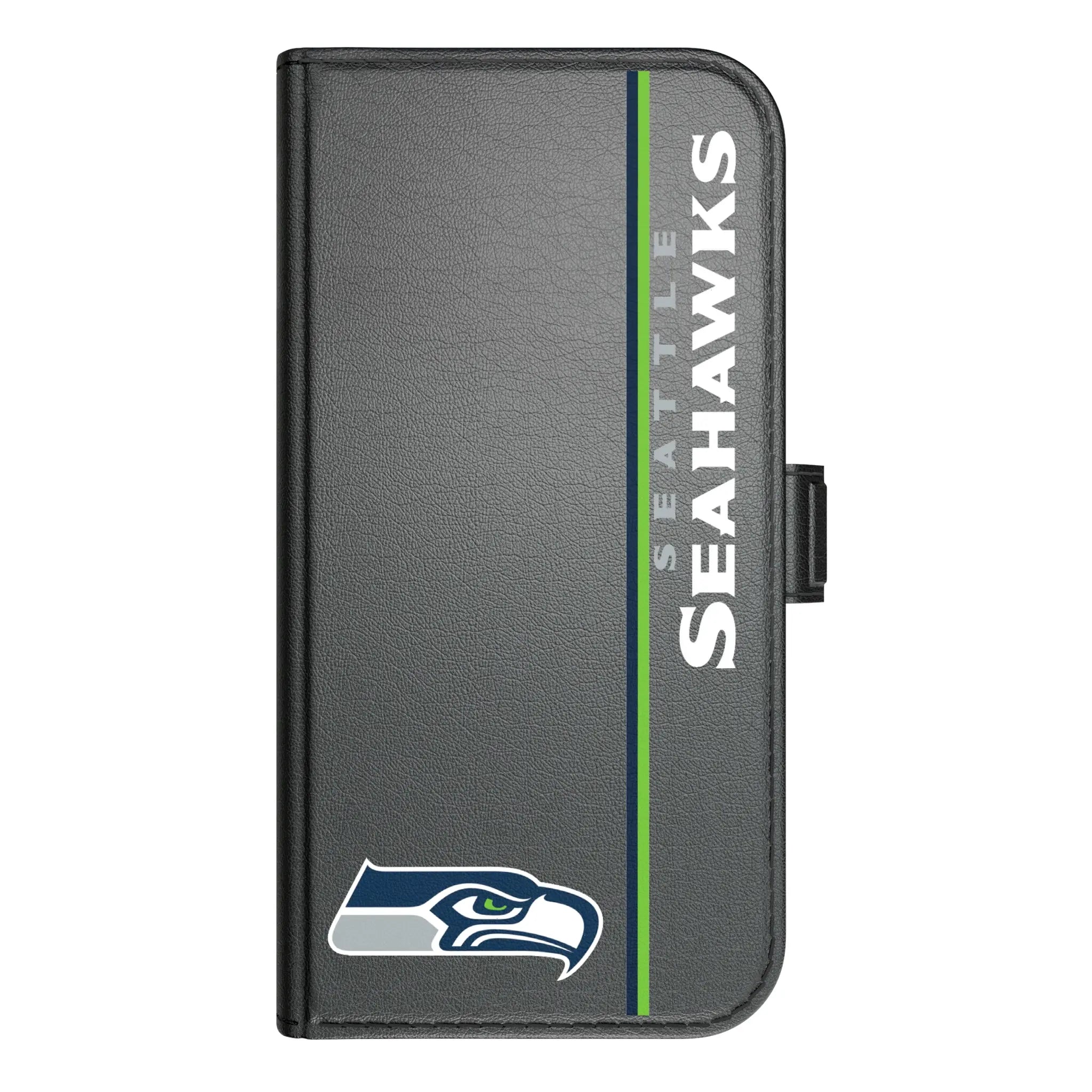 Seattle Seahawks Sidebar iPhone Folio Phone Case for Apple iPhone#Device_iPhone 17