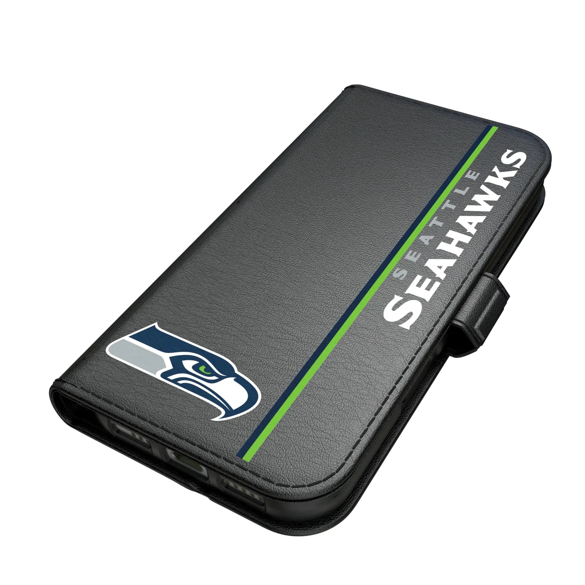 Seattle Seahawks Sidebar iPhone Folio Phone Case for Apple iPhone#Device_iPhone 17 Pro