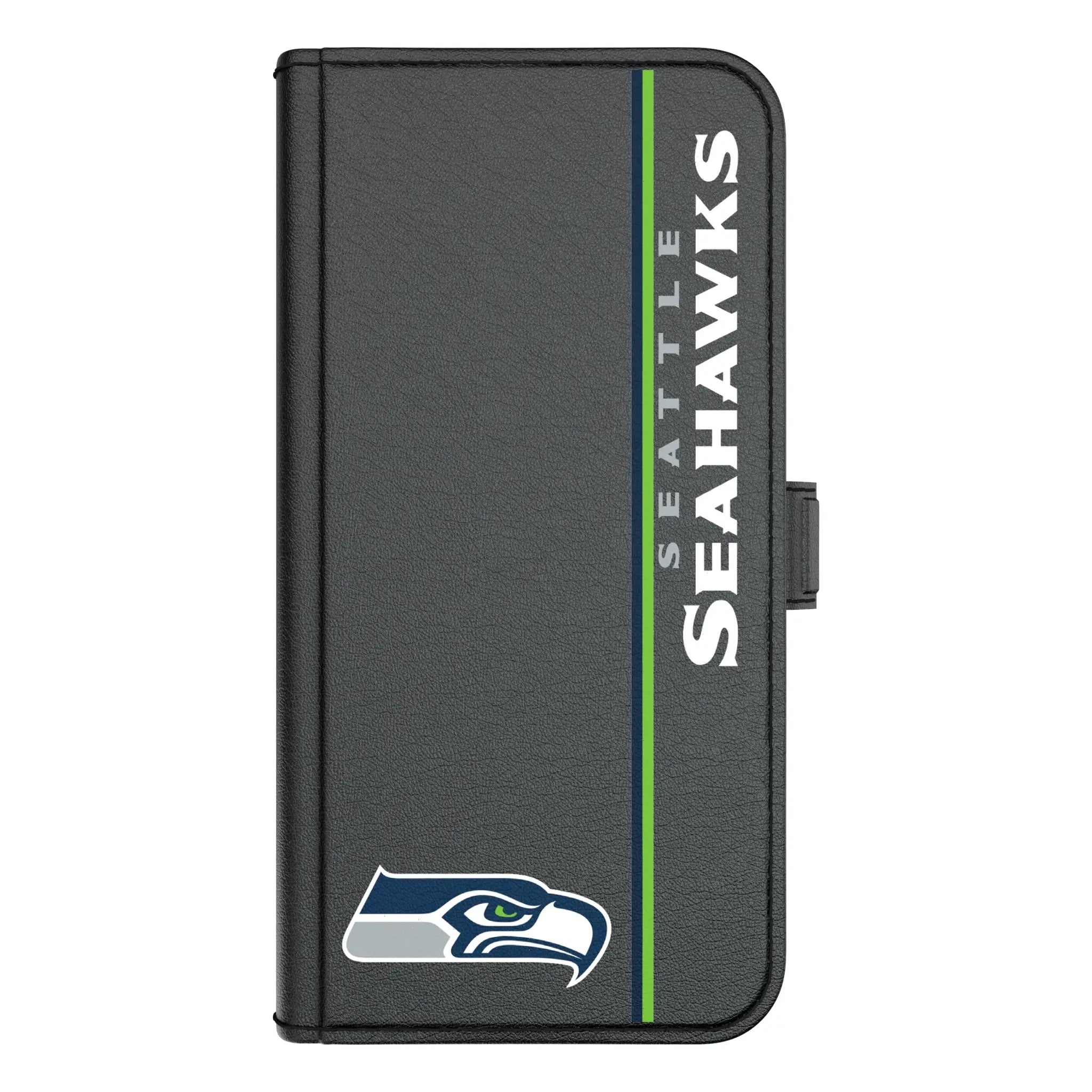 Seattle Seahawks Sidebar iPhone Folio Phone Case for Apple iPhone#Device_iPhone 17 Pro Max