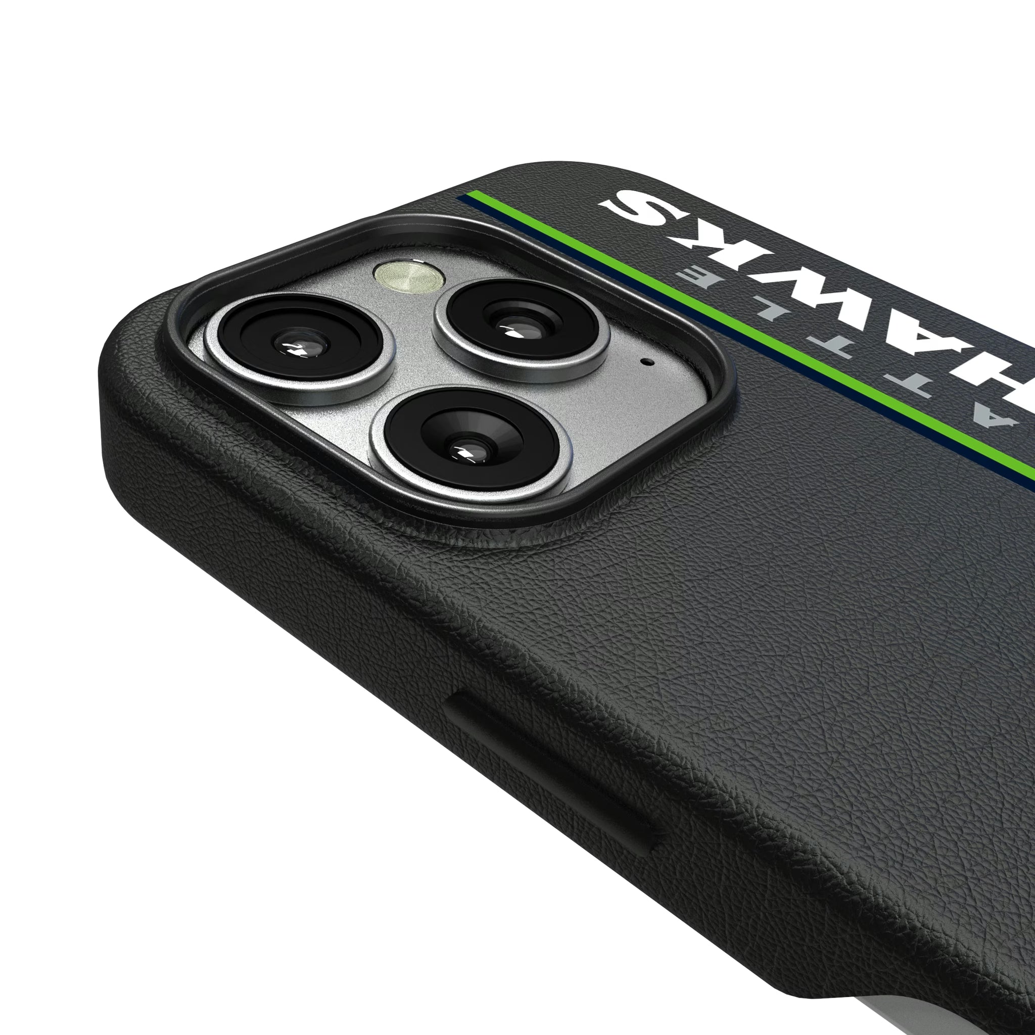 Seattle Seahawks Sidebar iPhone MagSafe Compatible Phone Case for Apple iPhone - Detail
