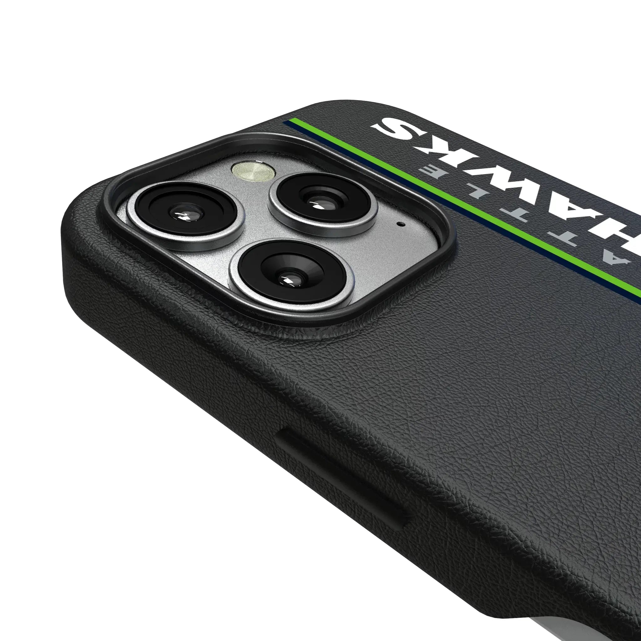 Seattle Seahawks Sidebar iPhone MagSafe Compatible Phone Case for Apple iPhone - Detail