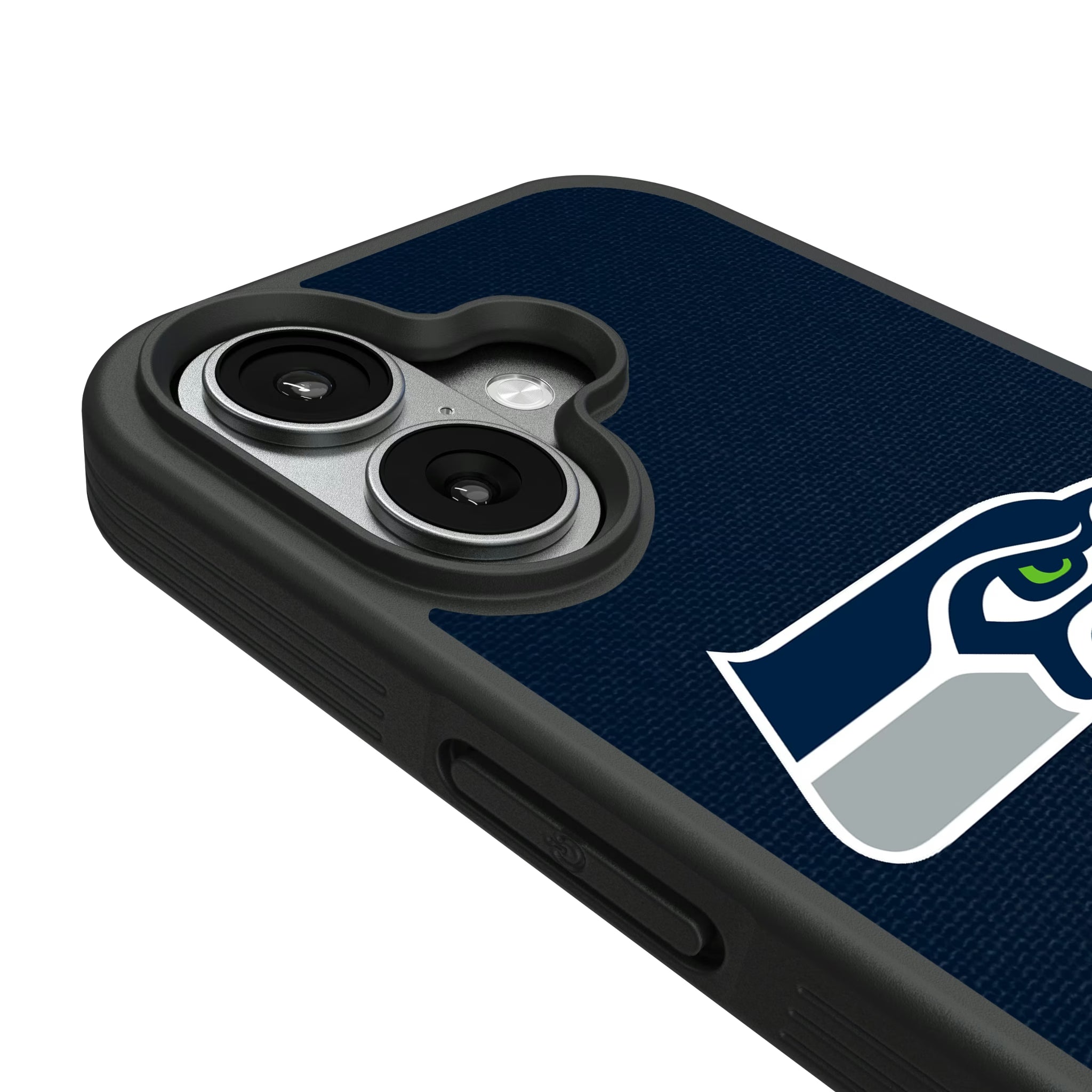Seattle Seahawks Stripe iPhone Bump Phone Case for Apple iPhone - Detail#Device_iPhone 17