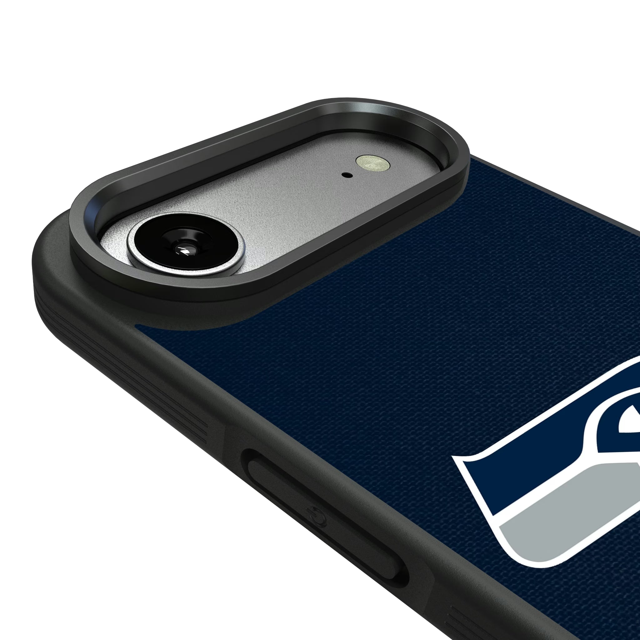 Seattle Seahawks Stripe iPhone Bump Phone Case for Apple iPhone - Detail#Device_iPhone Air