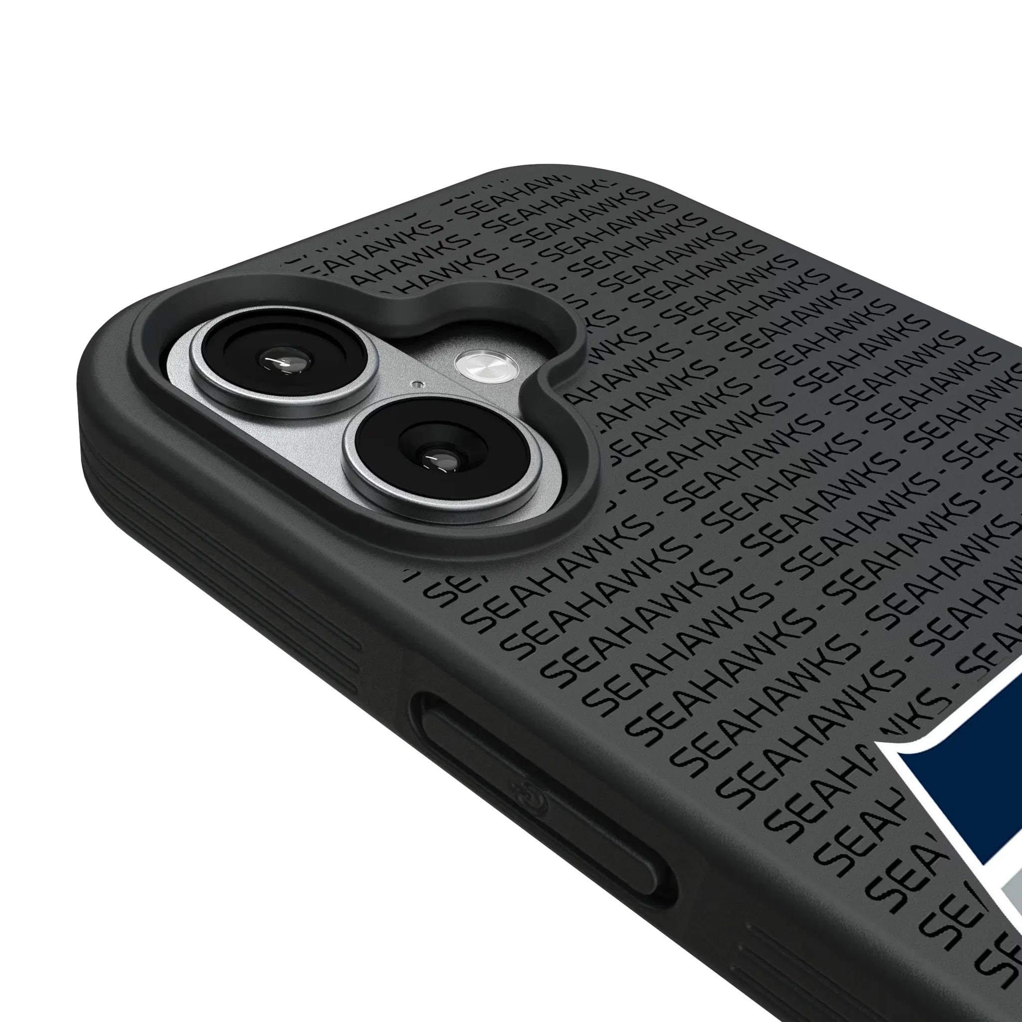 Seattle Seahawks Text Backdrop iPhone Bump Phone Case for Apple iPhone - Detail#Device_iPhone 17