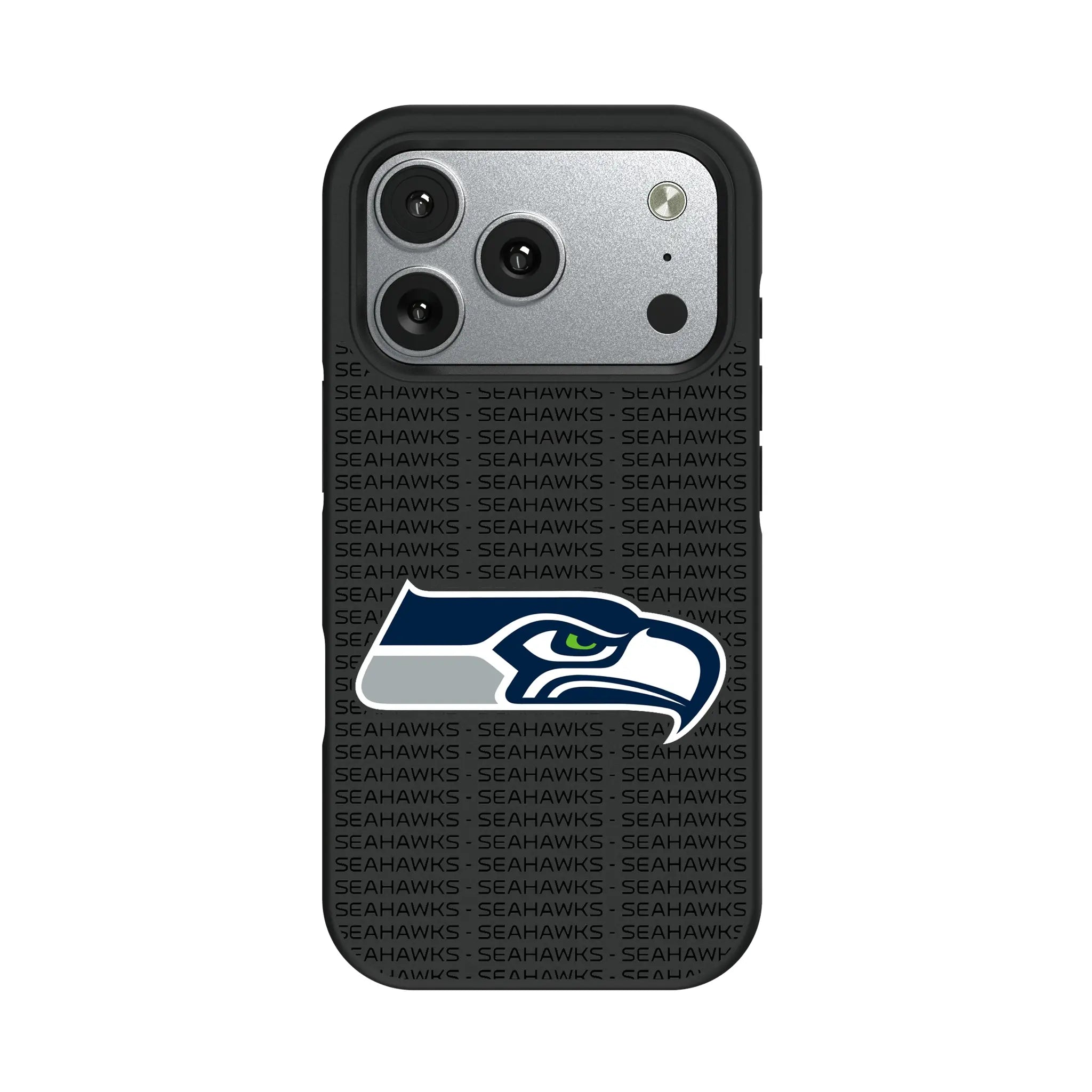 Seattle Seahawks Text Backdrop iPhone Bump Phone Case for Apple iPhone#Device_iPhone 17 Pro