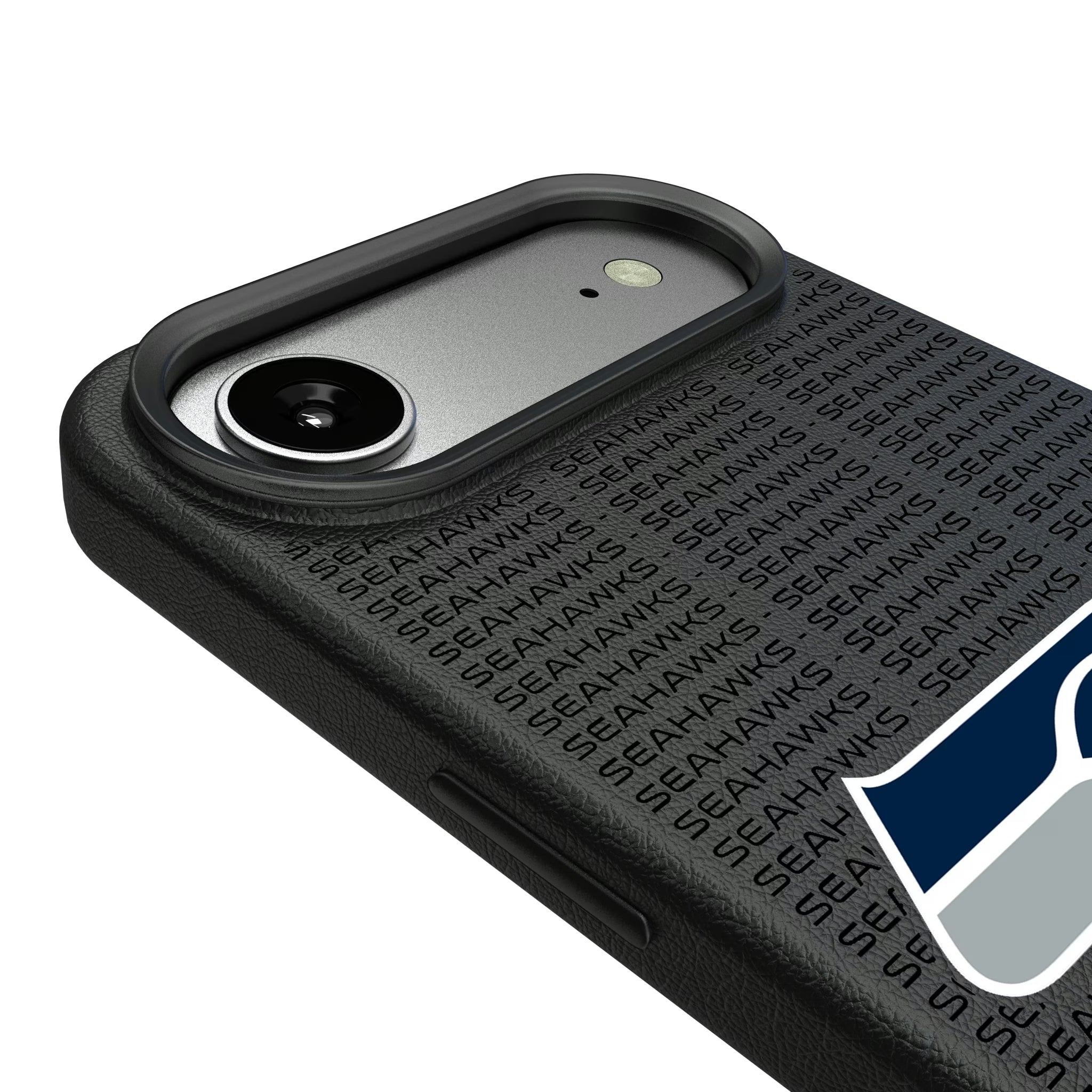 Seattle Seahawks Text Backdrop iPhone MagSafe Compatible Phone Case for Apple iPhone - Detail#Device_iPhone Air