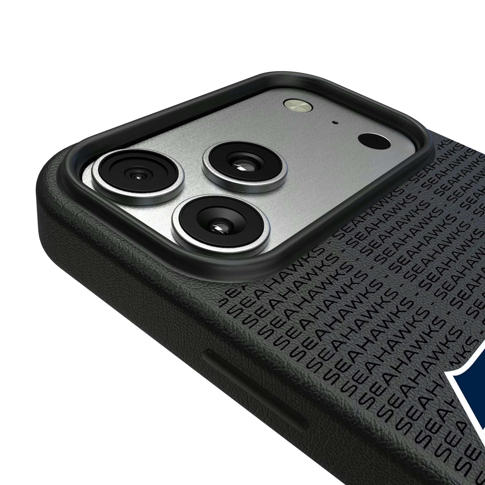 Seattle Seahawks Text Backdrop iPhone MagSafe Compatible Phone Case for Apple iPhone - Detail#Device_iPhone 17 Pro Max