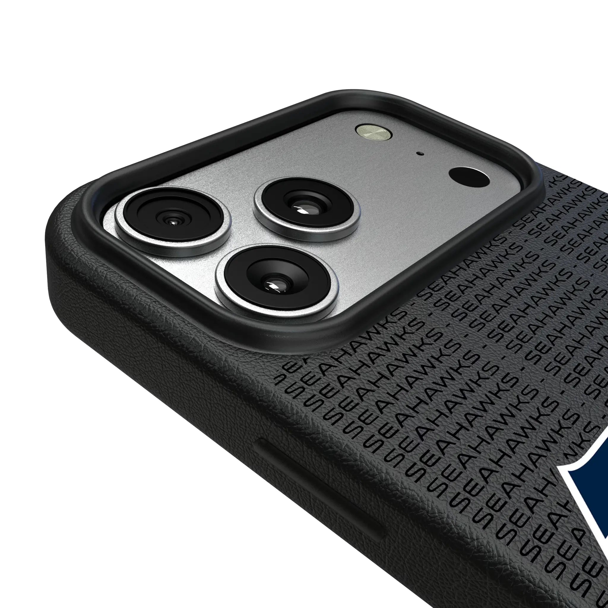 Seattle Seahawks Text Backdrop iPhone MagSafe Compatible Phone Case for Apple iPhone - Detail#Device_iPhone 17 Pro Max