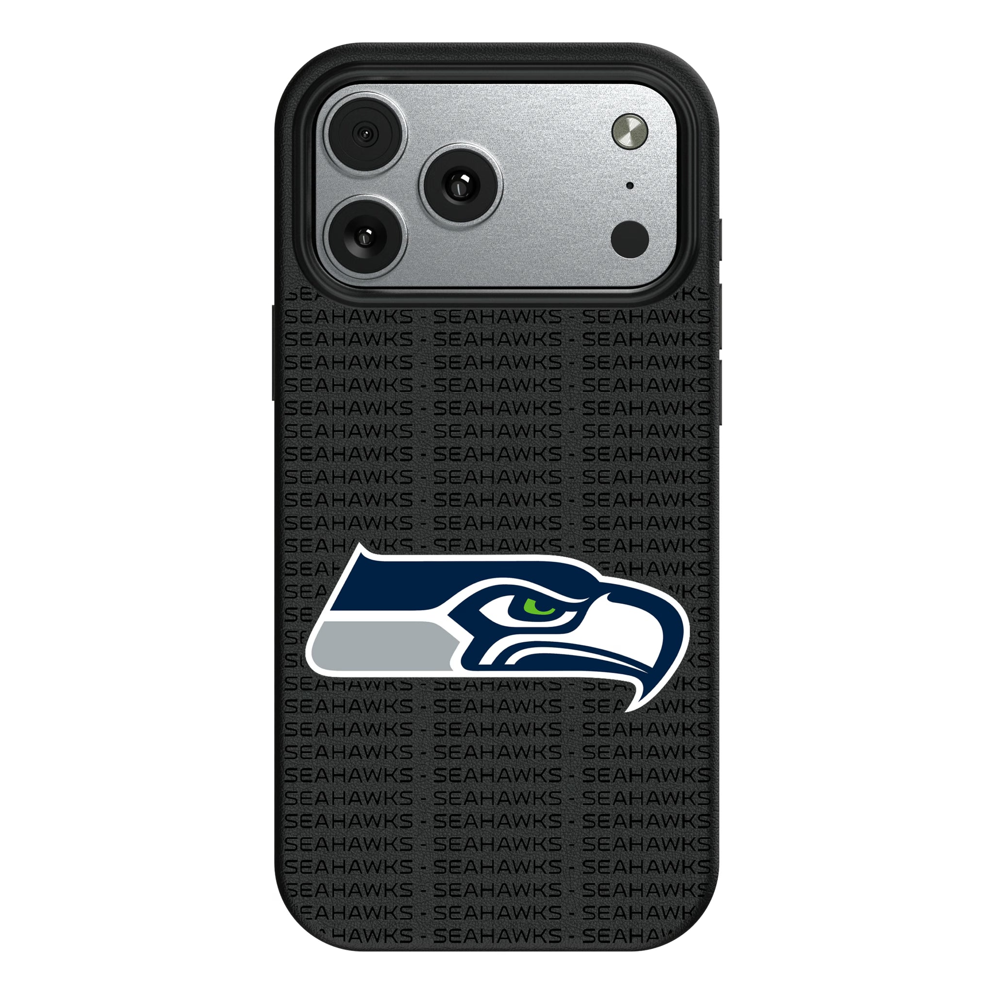 Seattle Seahawks Text Backdrop iPhone MagSafe Compatible Phone Case for Apple iPhone#Device_iPhone 17 Pro Max