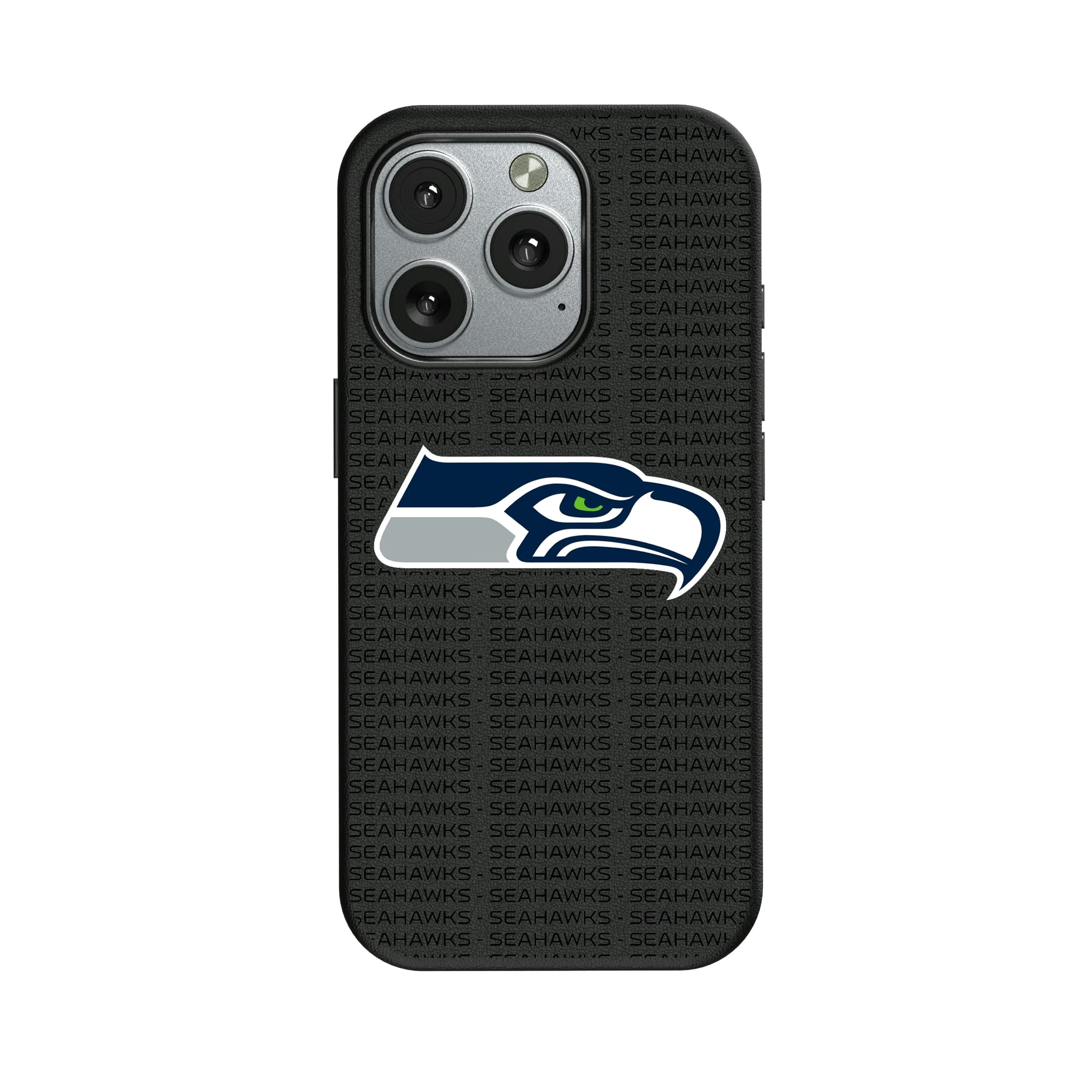 Seattle Seahawks Text Backdrop iPhone MagSafe Compatible Phone Case for Apple iPhone