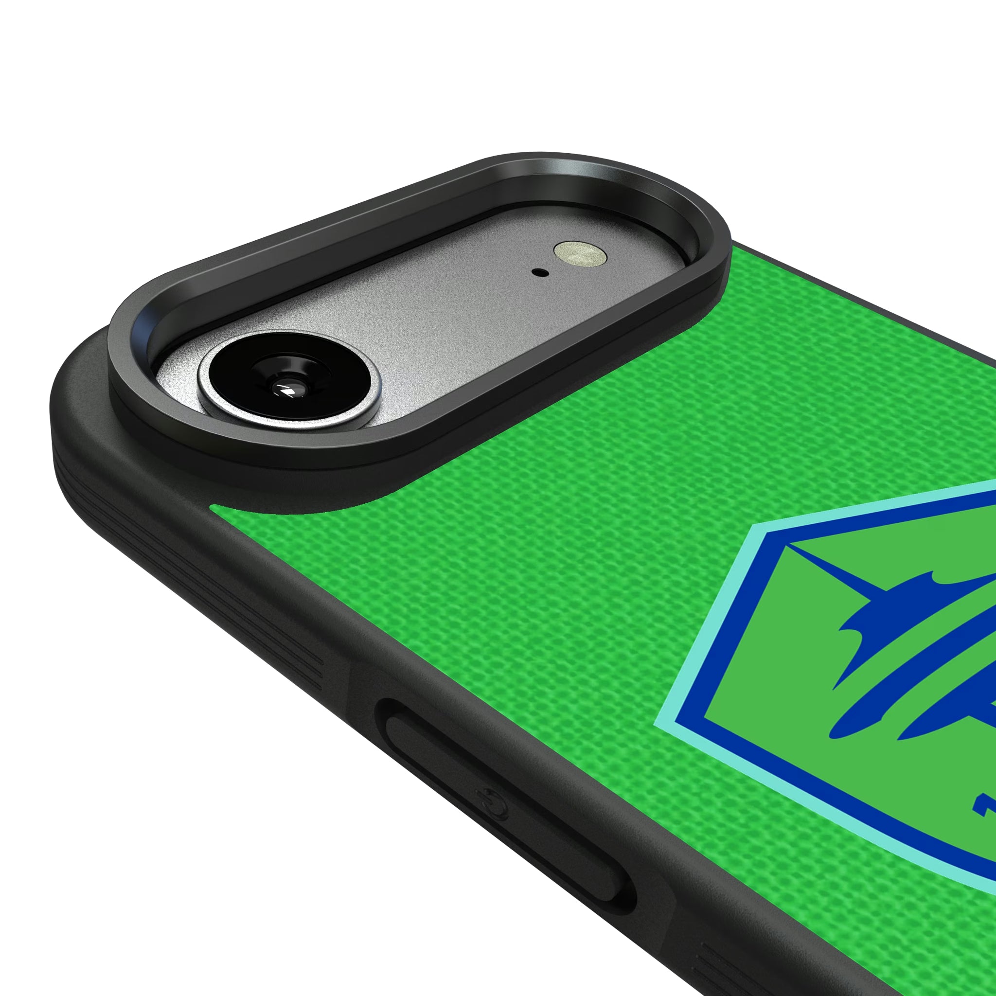 Seattle Sounders FC Diagonal Stripe iPhone Bump Phone Case for Apple iPhone - Detail#Device_iPhone Air