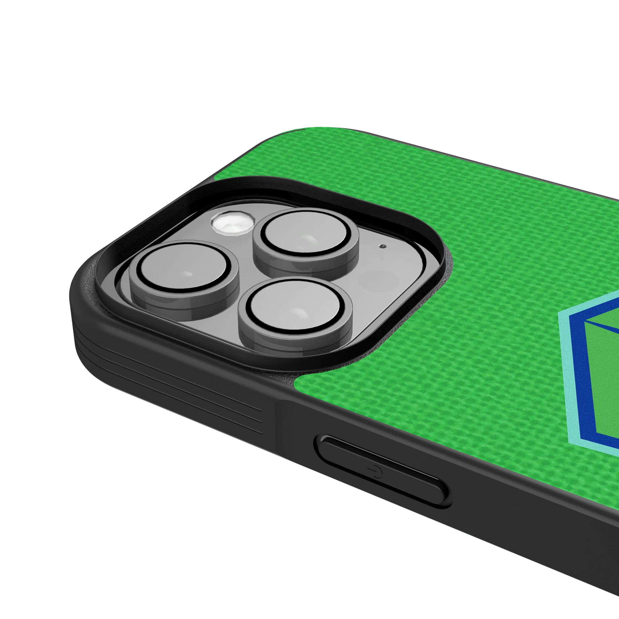 Seattle Sounders FC Diagonal Stripe iPhone Bump Phone Case for Apple iPhone - Detail