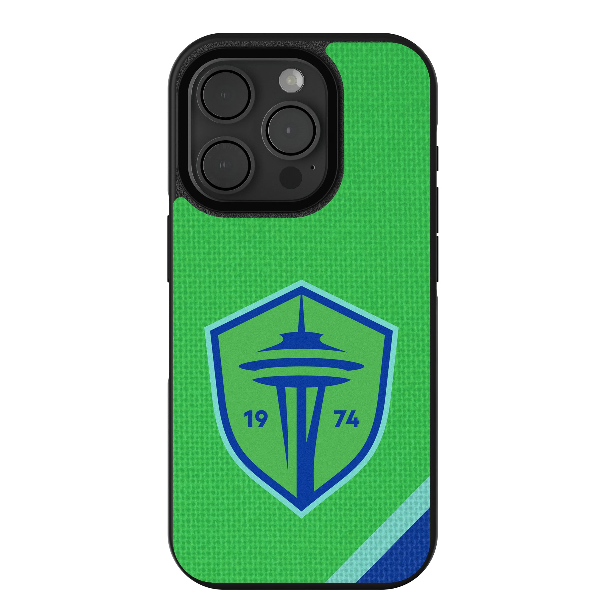Seattle Sounders FC Diagonal Stripe iPhone Bump Phone Case for Apple iPhone