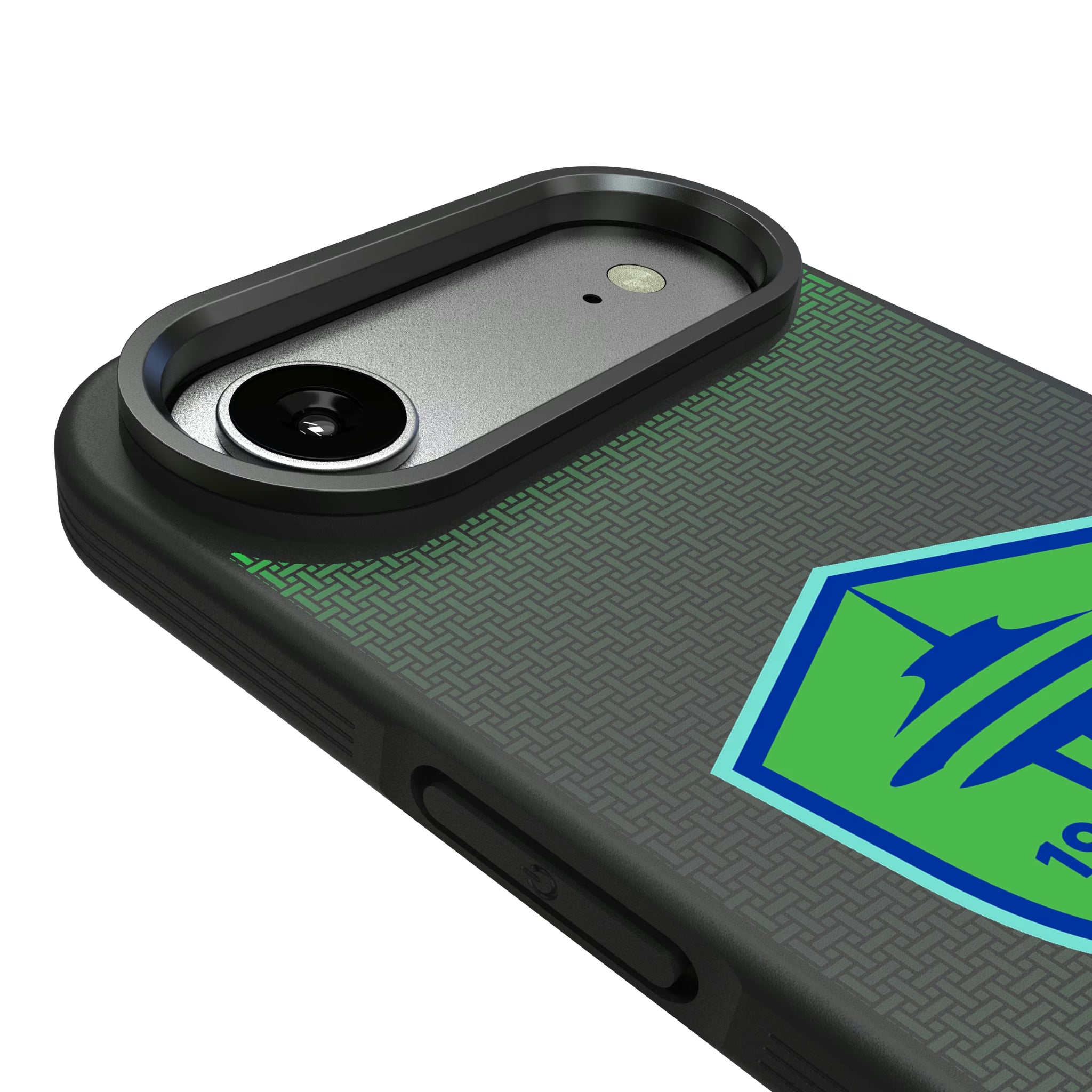 Seattle Sounders FC Linen iPhone Bump Phone Case for Apple iPhone - Detail#Device_iPhone Air