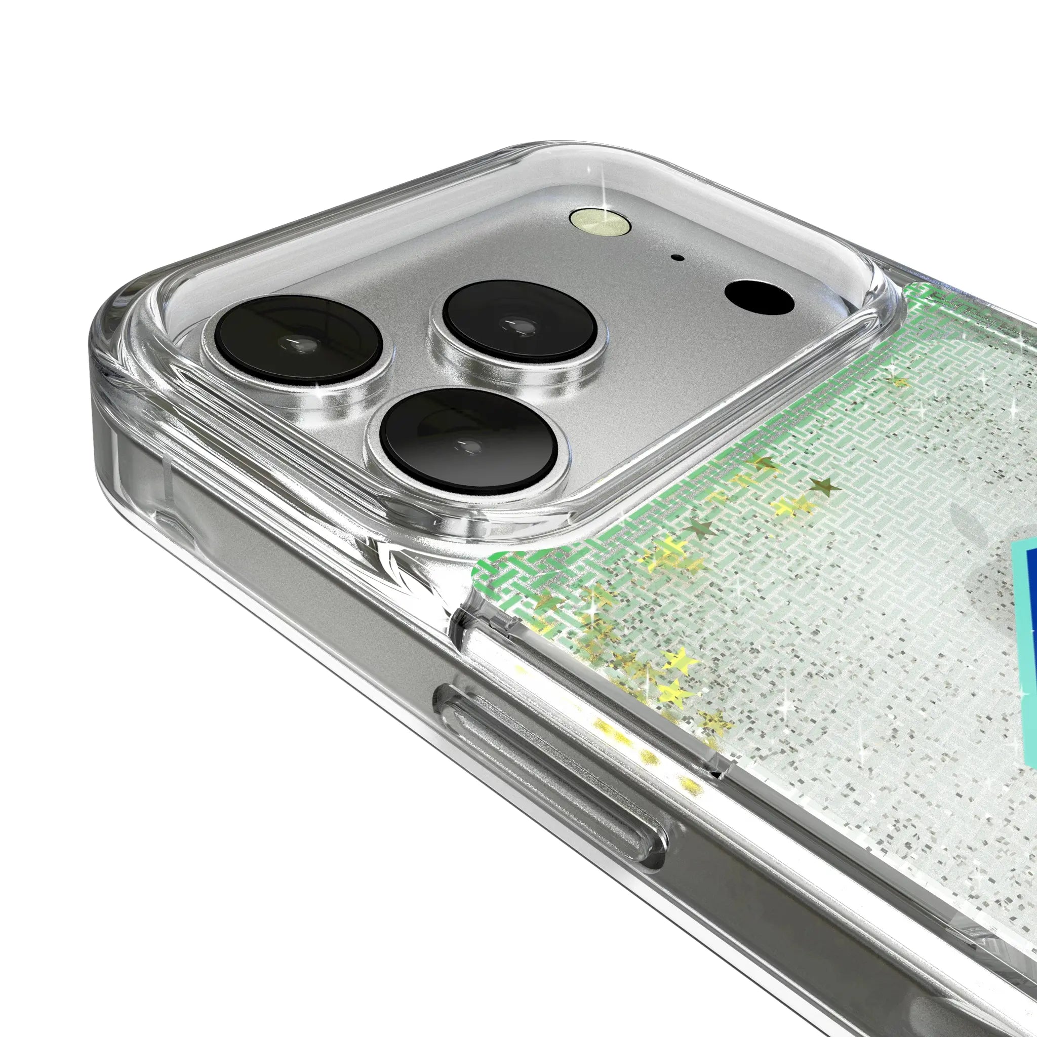 Seattle Sounders FC Linen iPhone Glitter Phone Case for Apple iPhone - Detail