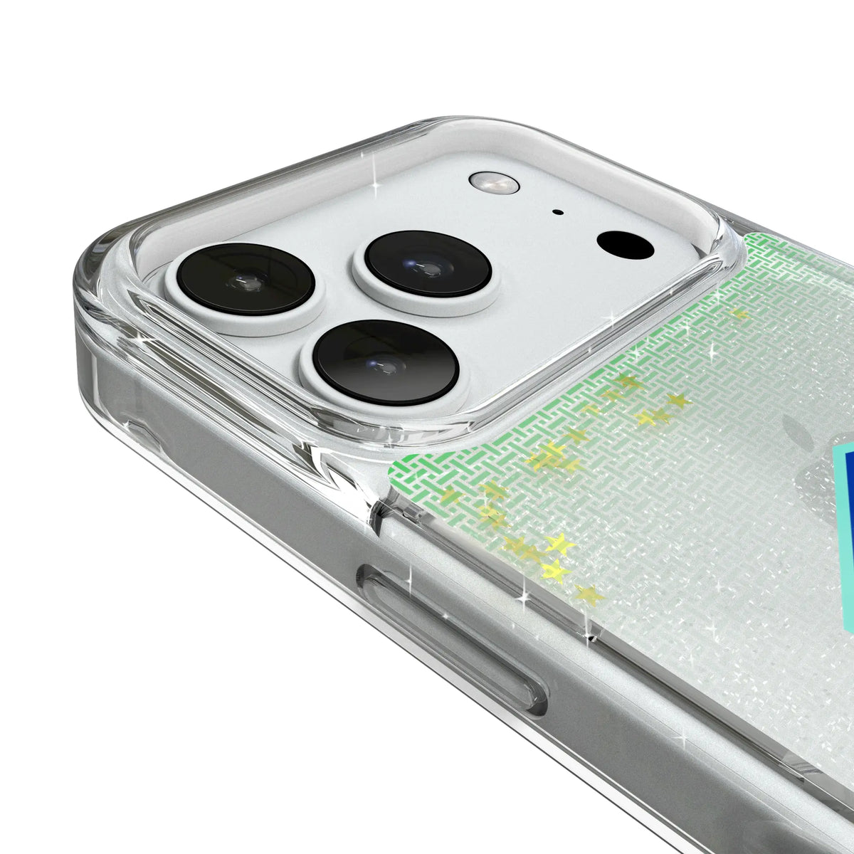 Seattle Sounders FC Linen iPhone Glitter Phone Case for Apple iPhone - Detail#Device_iPhone 18 Pro