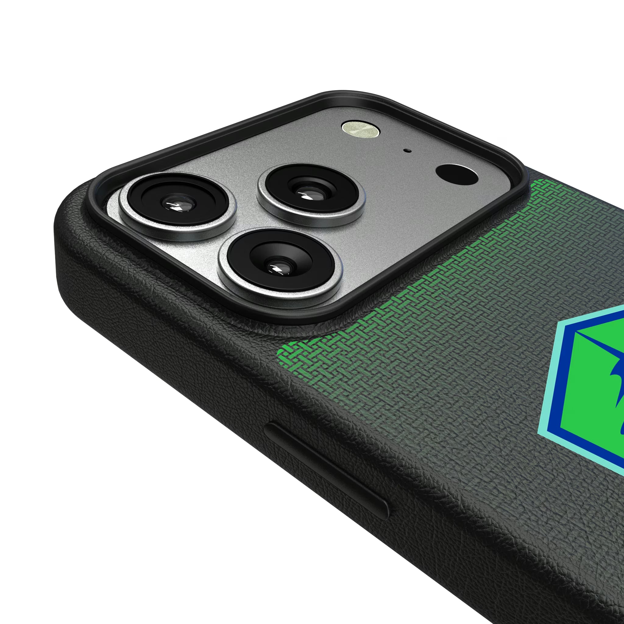Seattle Sounders FC Linen iPhone MagSafe Compatible Phone Case for Apple iPhone - Detail#Device_iPhone 17 Pro