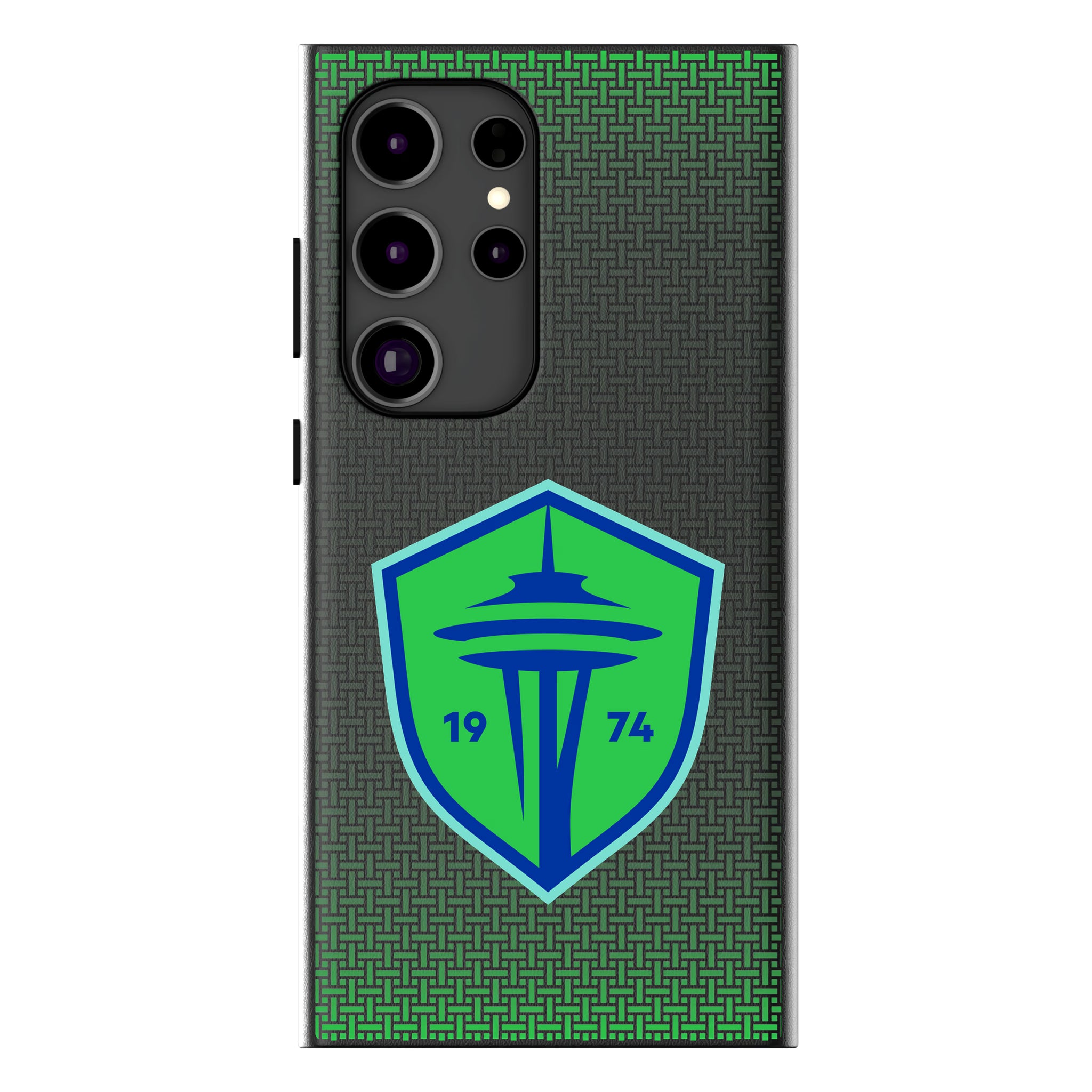 Seattle Sounders FC Linen Galaxy MagSafe Compatible Phone Case for Samsung Galaxy
