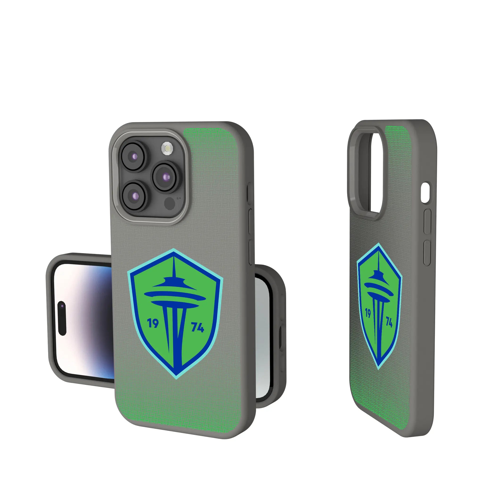 Seattle Sounders FC Linen iPhone Soft Touch Phone Case for Apple iPhone