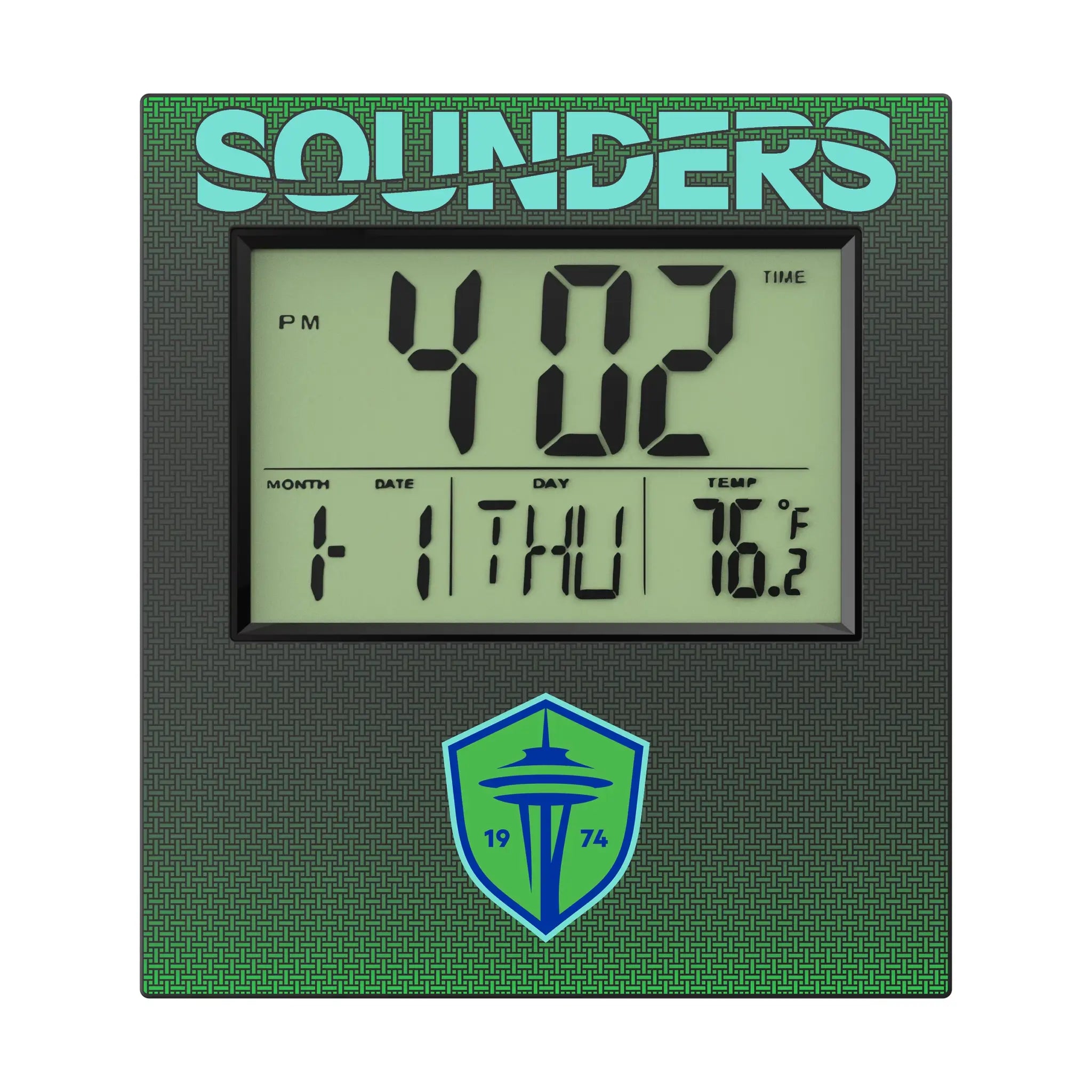 Seattle Sounders FC Linen Wall Clock