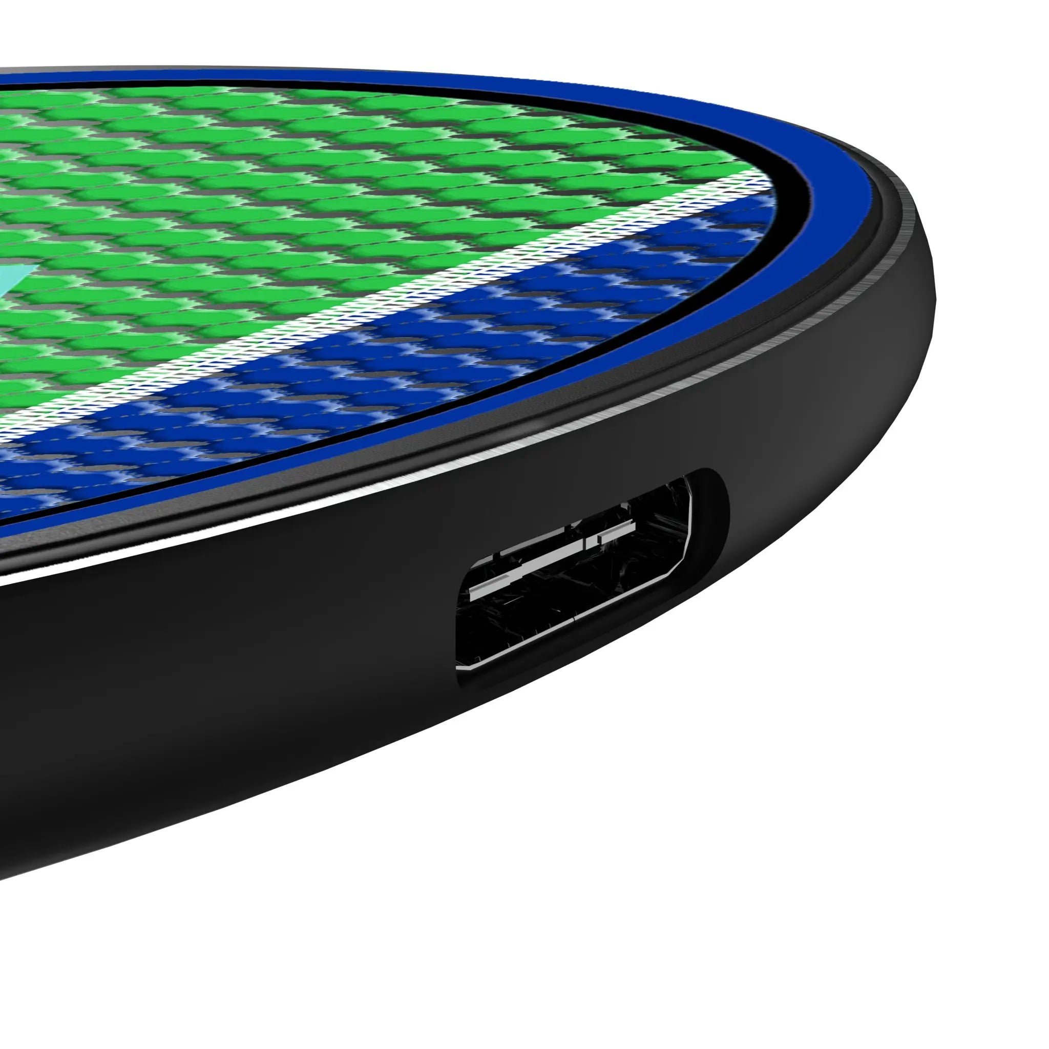 Seattle Sounders FC Mesh 15-Watt Wireless Charger - Detail