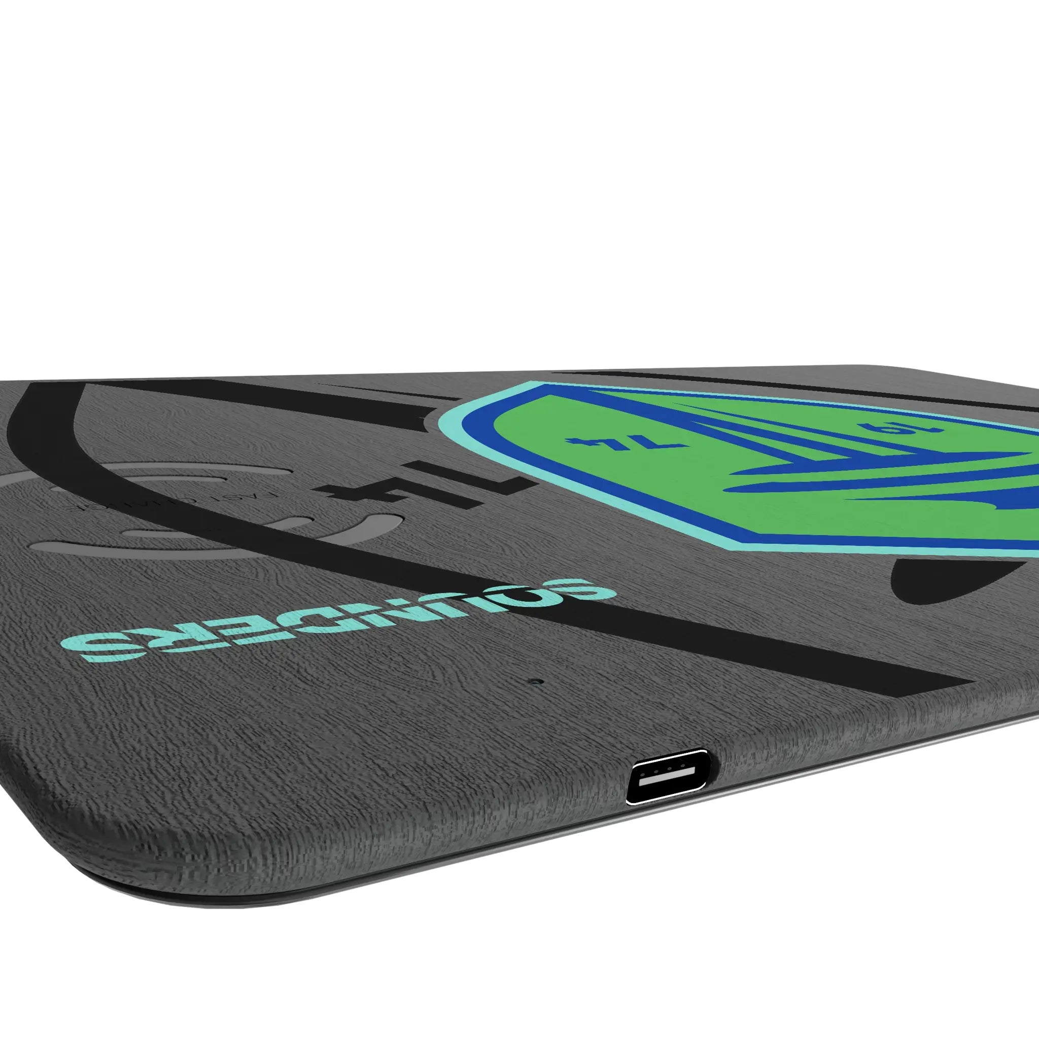 Seattle Sounders FC Monocolor Tilt 15-Watt Wireless Charger and Mouse Pad