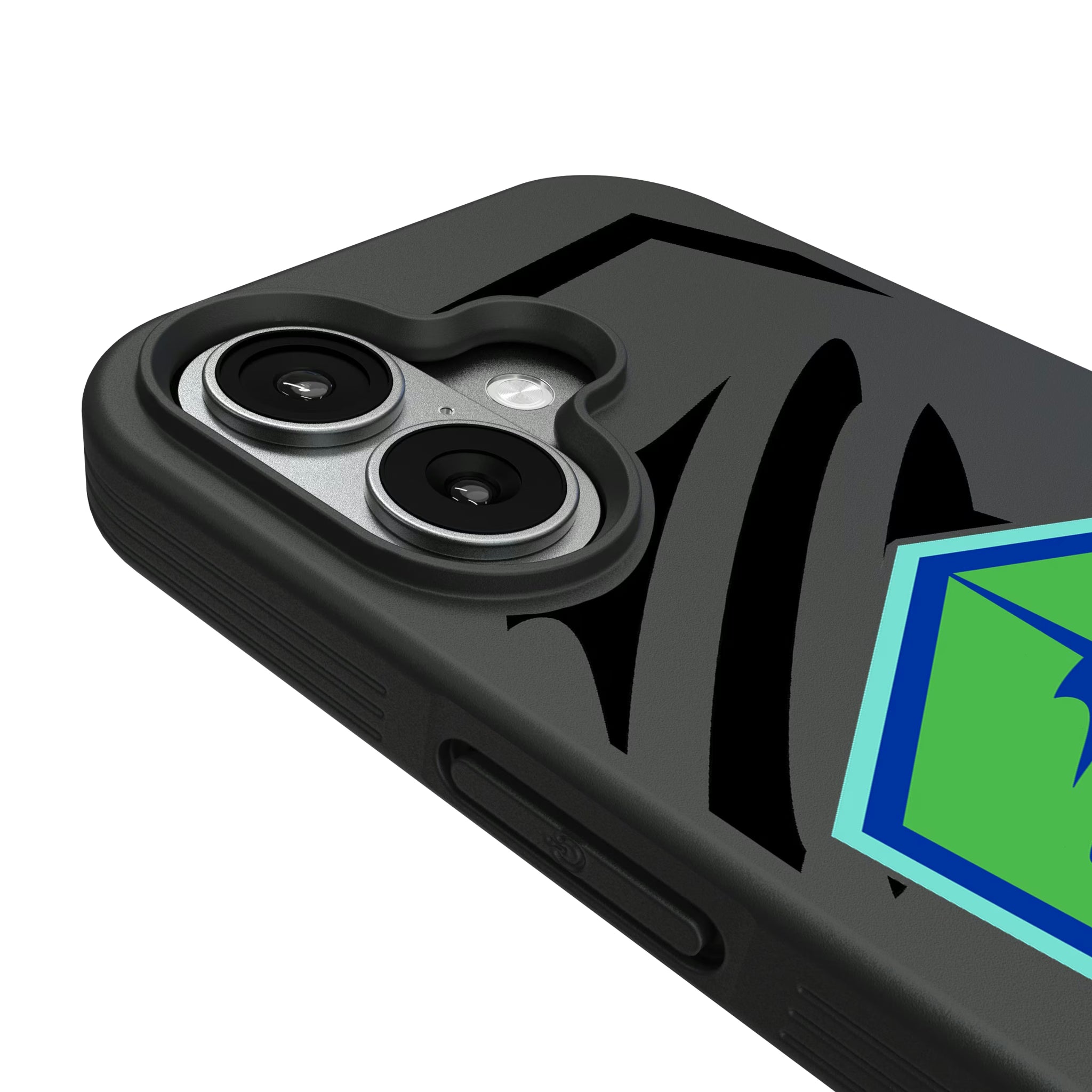 Seattle Sounders FC Monocolor Tilt iPhone Bump Phone Case for Apple iPhone - Detail#Device_iPhone 17