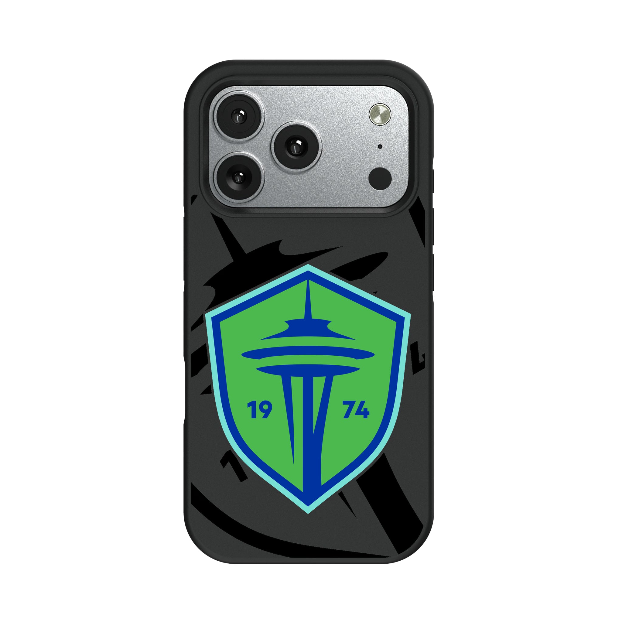 Seattle Sounders FC Monocolor Tilt iPhone Bump Phone Case for Apple iPhone#Device_iPhone 17 Pro