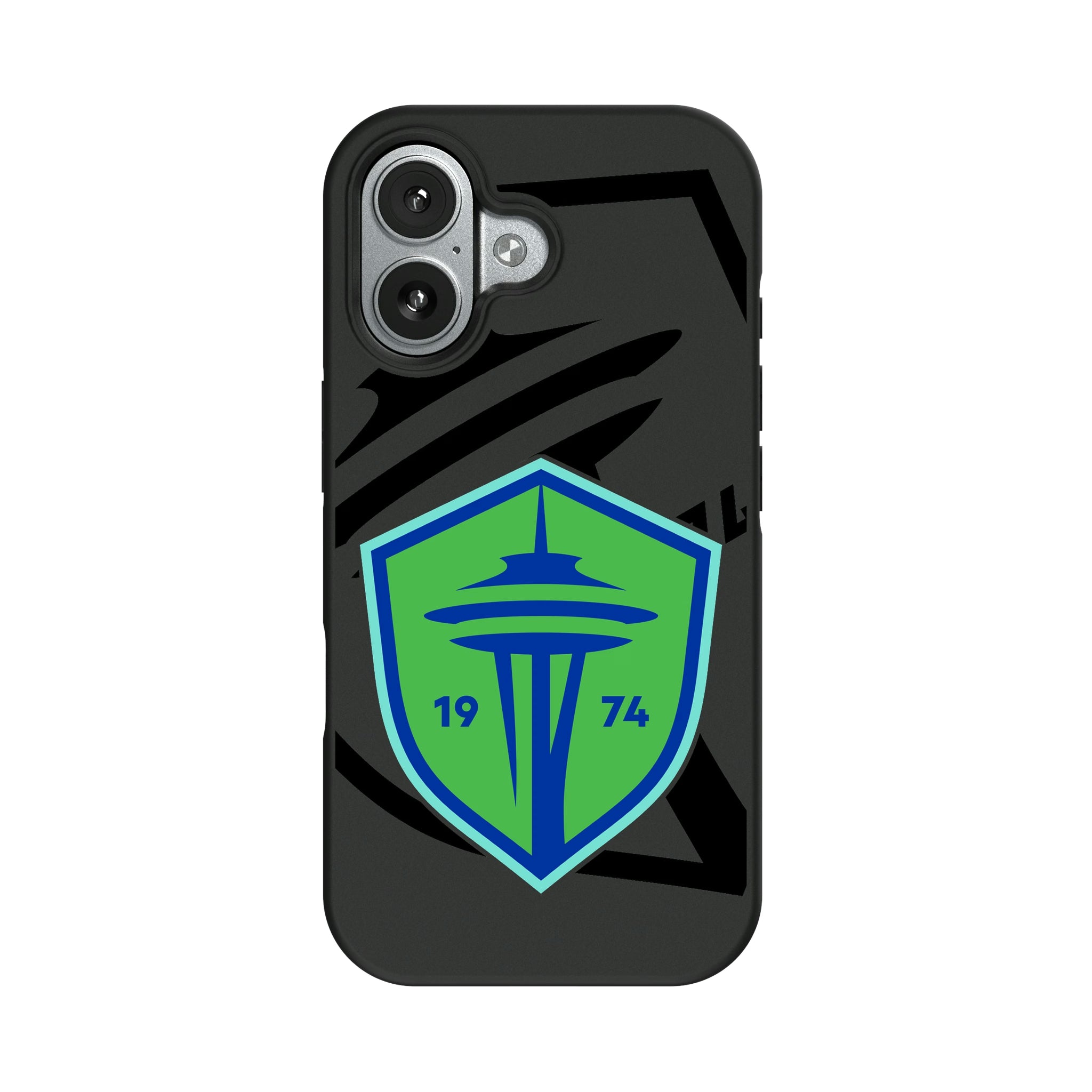 Seattle Sounders FC Monocolor Tilt iPhone Bump Phone Case for Apple iPhone#Device_iPhone 17