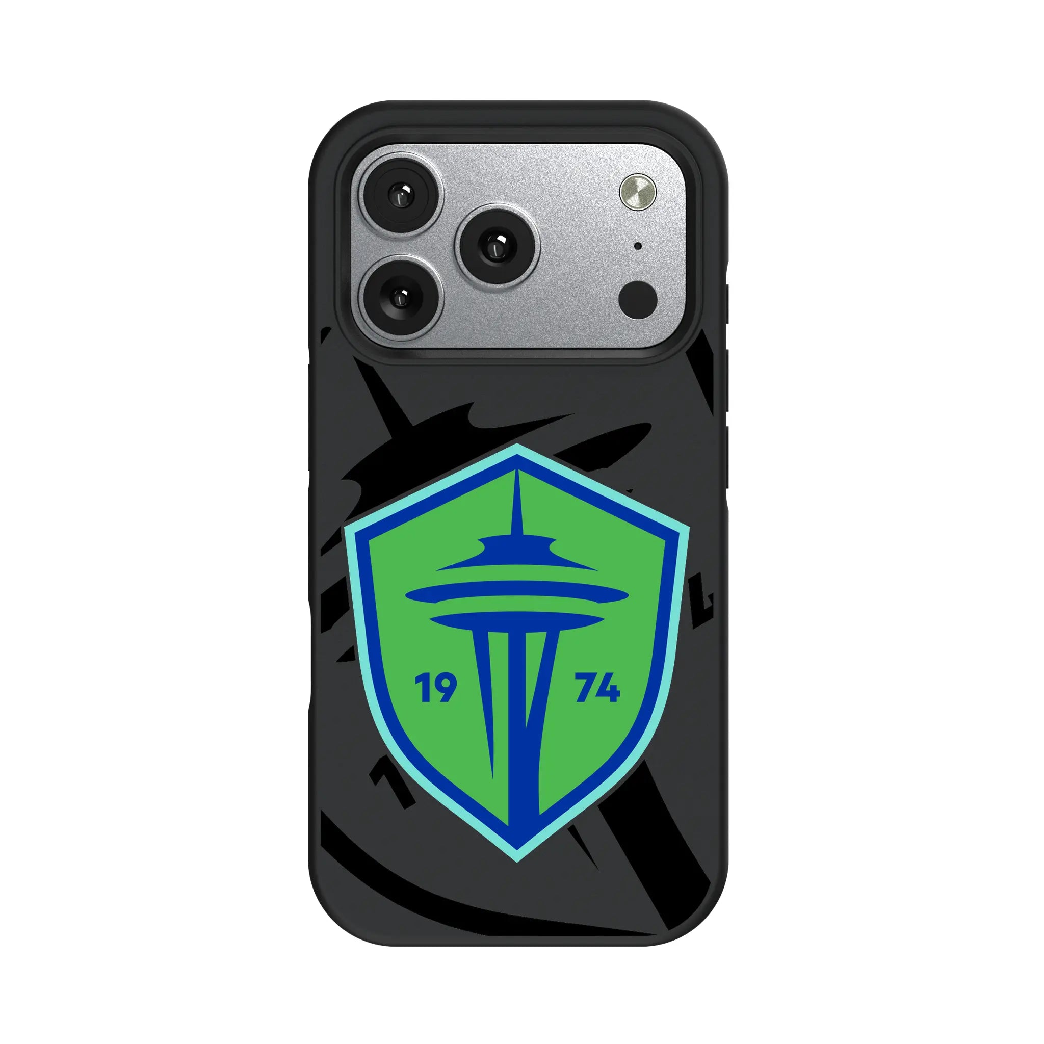 Seattle Sounders FC Monocolor Tilt iPhone Bump Phone Case for Apple iPhone#Device_iPhone 17 Pro