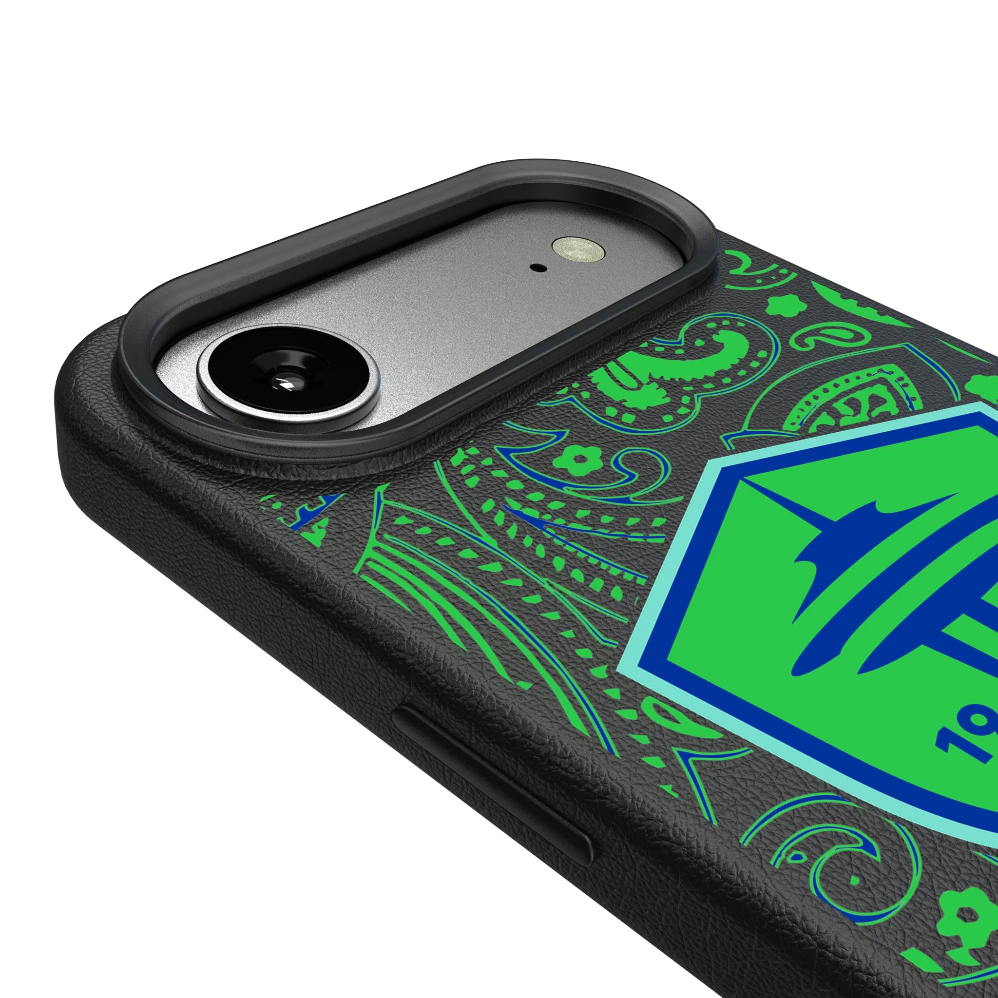 Seattle Sounders FC Paisley iPhone MagSafe Compatible Phone Case for Apple iPhone - Detail#Device_iPhone Air