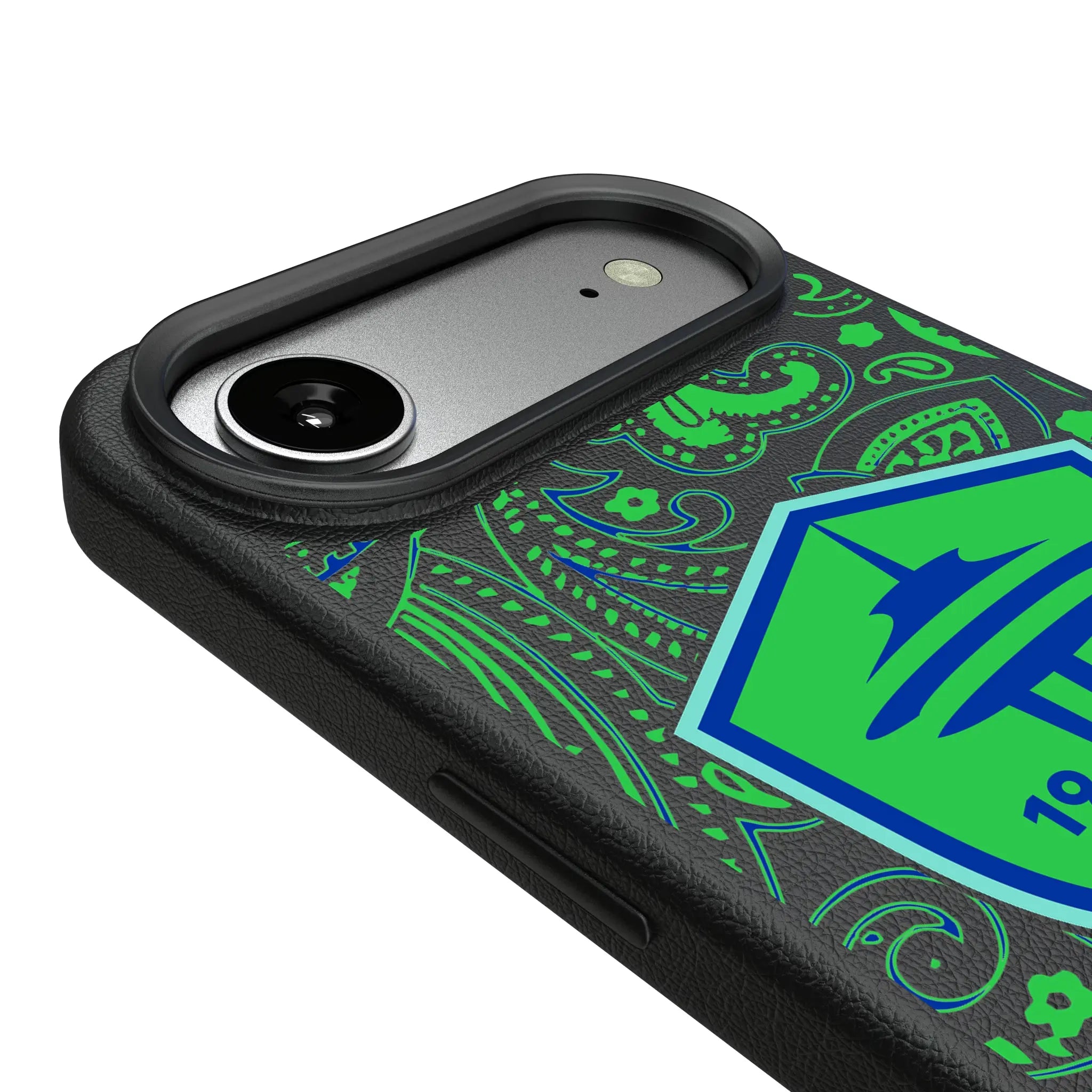 Seattle Sounders FC Paisley iPhone MagSafe Compatible Phone Case for Apple iPhone - Detail#Device_iPhone Air