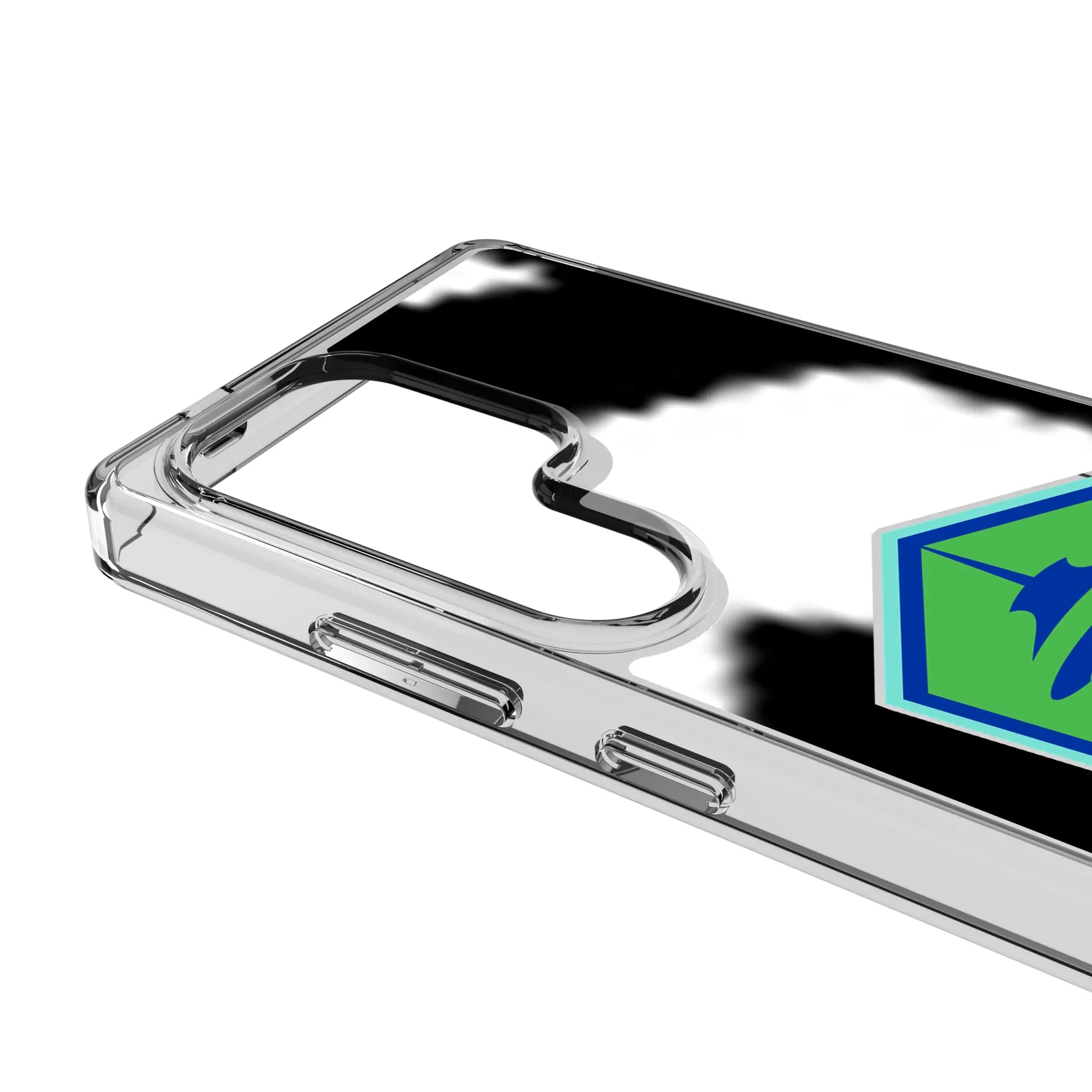 Seattle Sounders FC Personalized EndZone Plus Galaxy Clear Phone Case for Samsung Galaxy - Detail