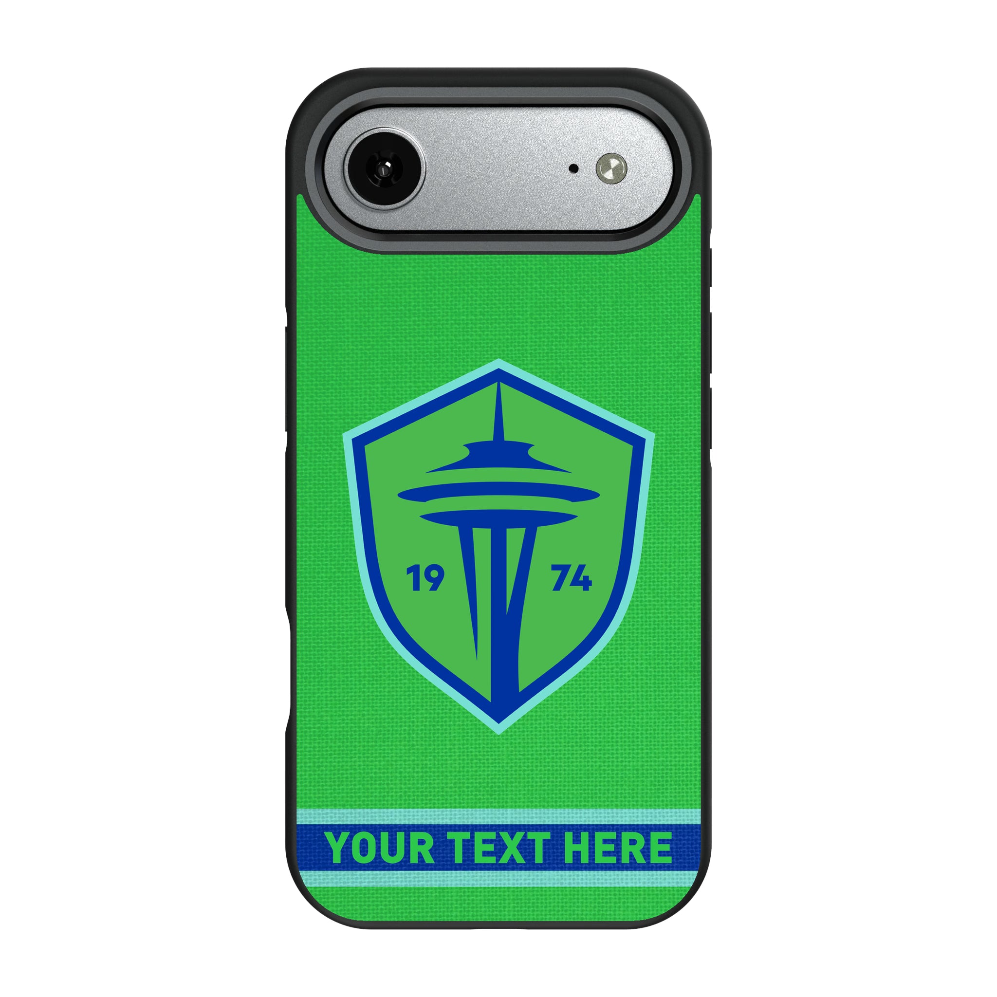 Seattle Sounders FC Personalized Stripe iPhone Bump Phone Case for Apple iPhone#Device_iPhone Air