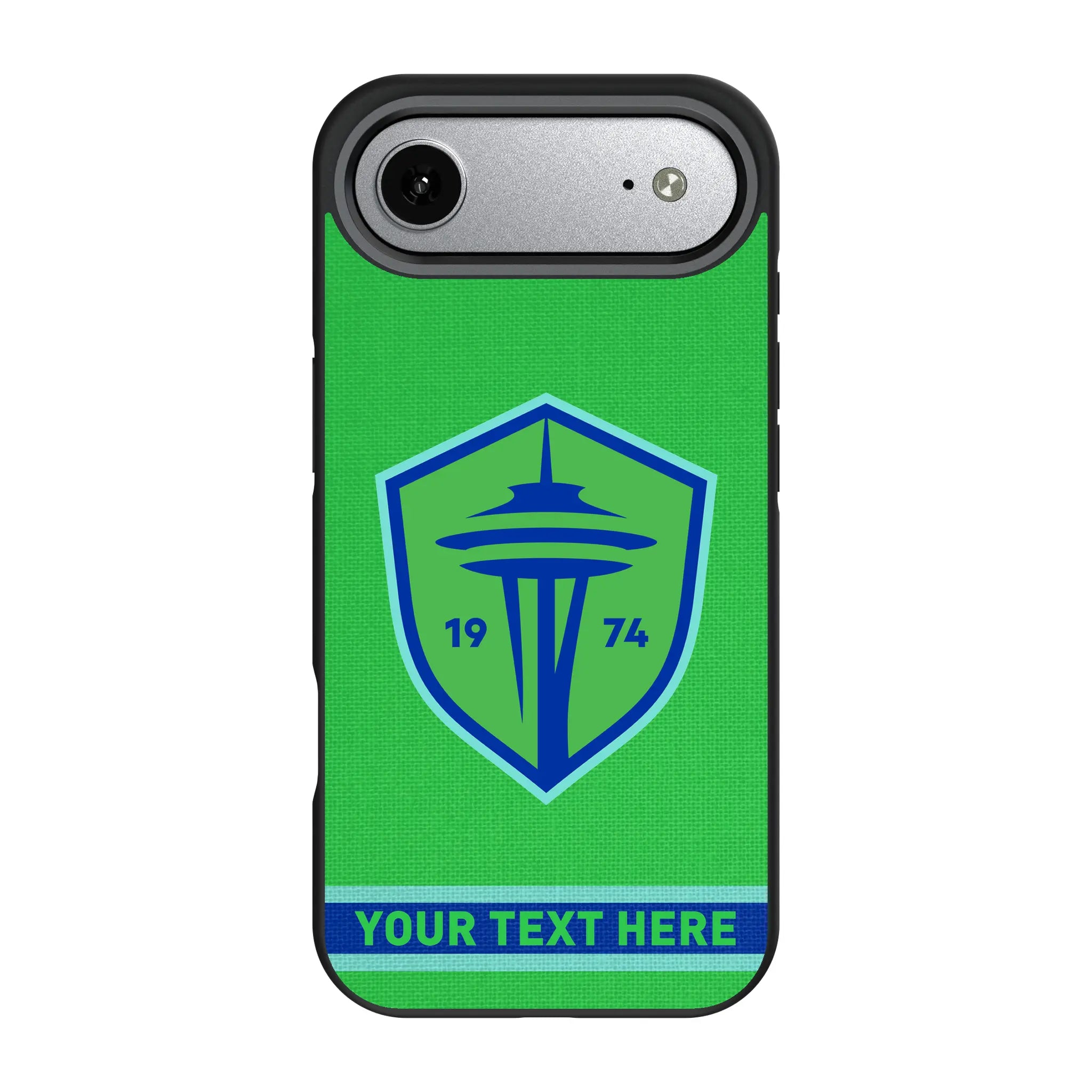 Seattle Sounders FC Personalized Stripe iPhone Bump Phone Case for Apple iPhone#Device_iPhone Air