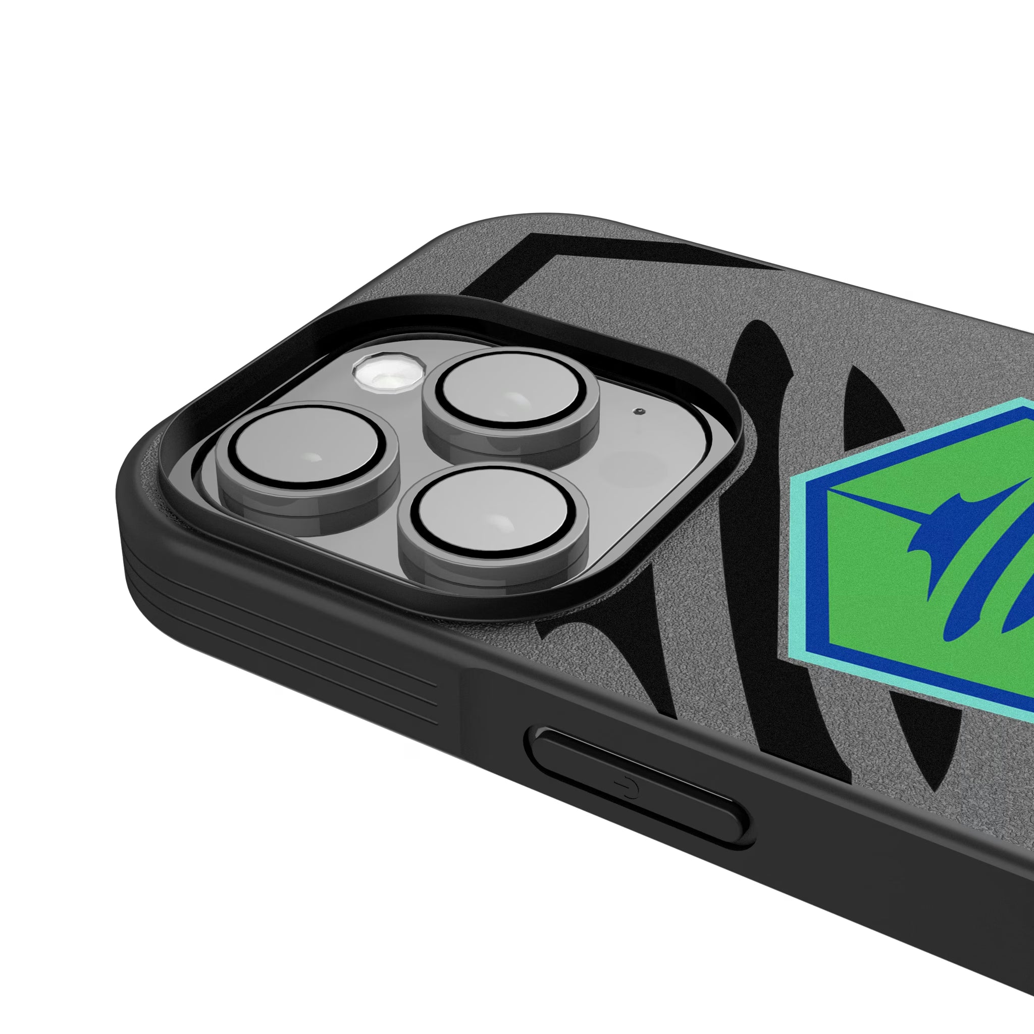 Seattle Sounders FC Personalized Tilt iPhone Bump Phone Case for Apple iPhone - Detail