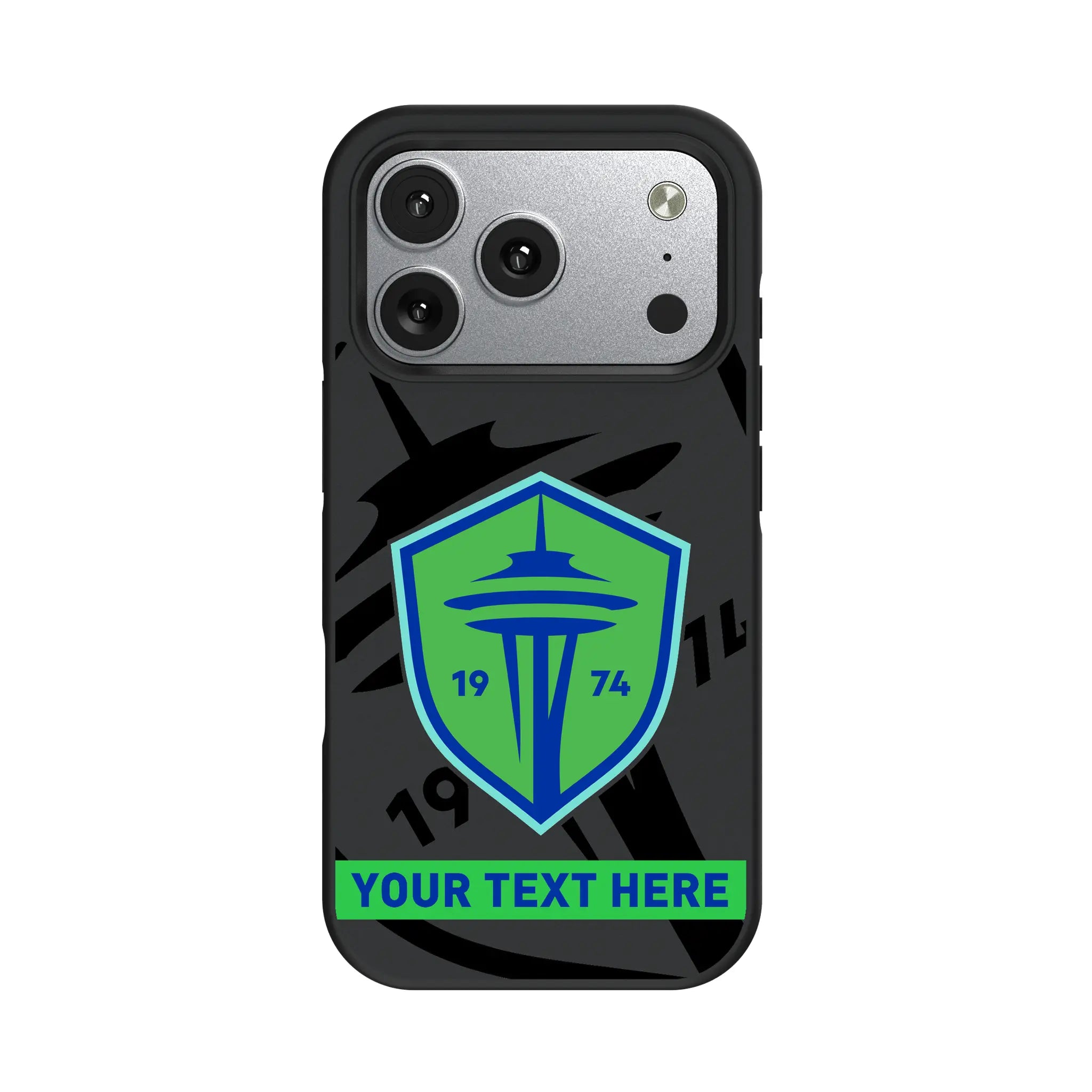 Seattle Sounders FC Personalized Tilt iPhone Bump Phone Case for Apple iPhone#Device_iPhone 17 Pro