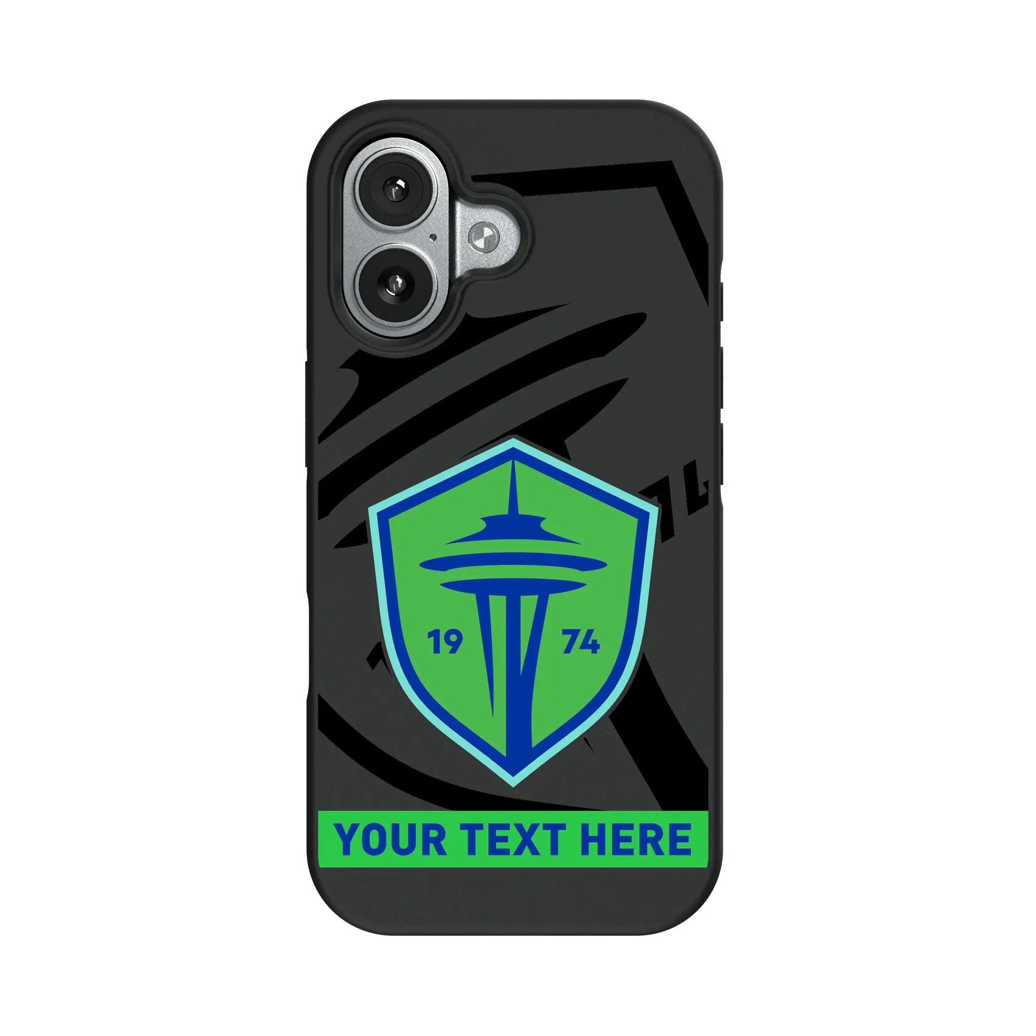 Seattle Sounders FC Personalized Tilt iPhone Bump Phone Case for Apple iPhone#Device_iPhone 17