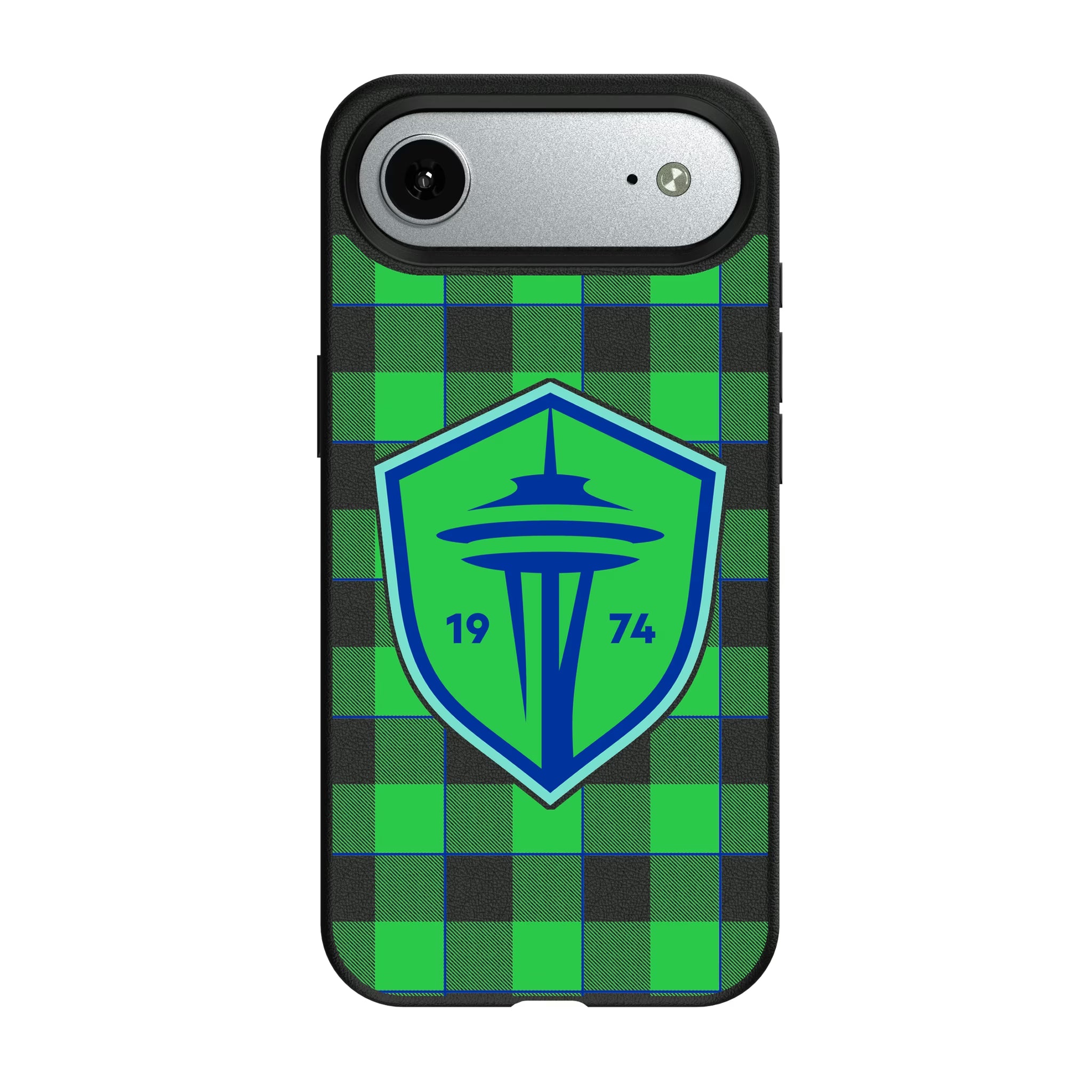 Seattle Sounders FC Plaid iPhone MagSafe Compatible Phone Case for Apple iPhone#Device_iPhone Air