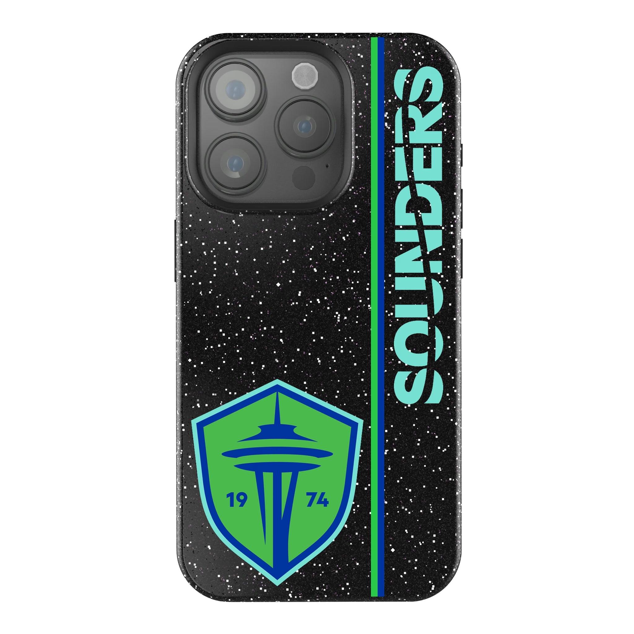 Seattle Sounders FC Sidebar iPhone Bling Phone Case for Apple iPhone