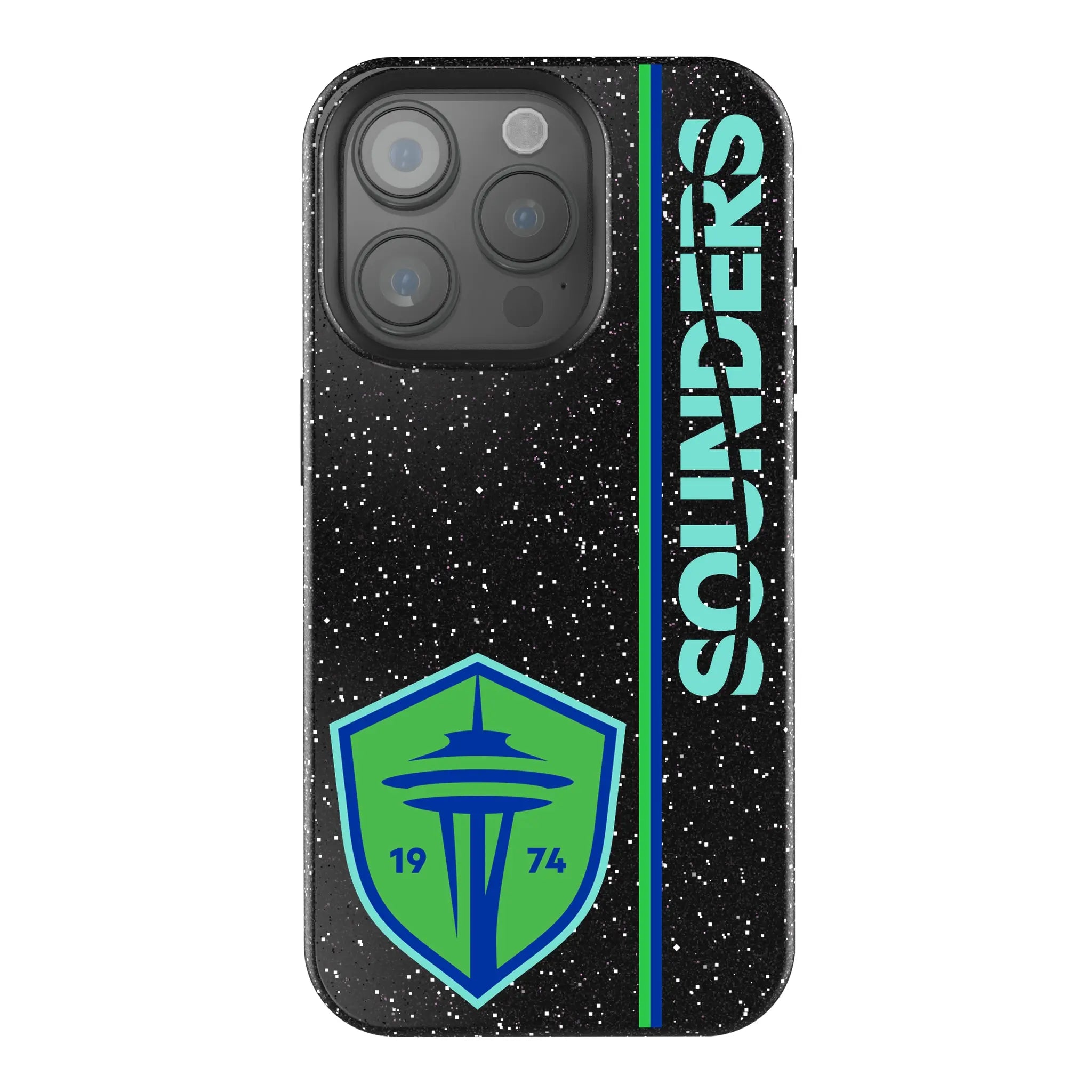 Seattle Sounders FC Sidebar iPhone Bling Phone Case for Apple iPhone