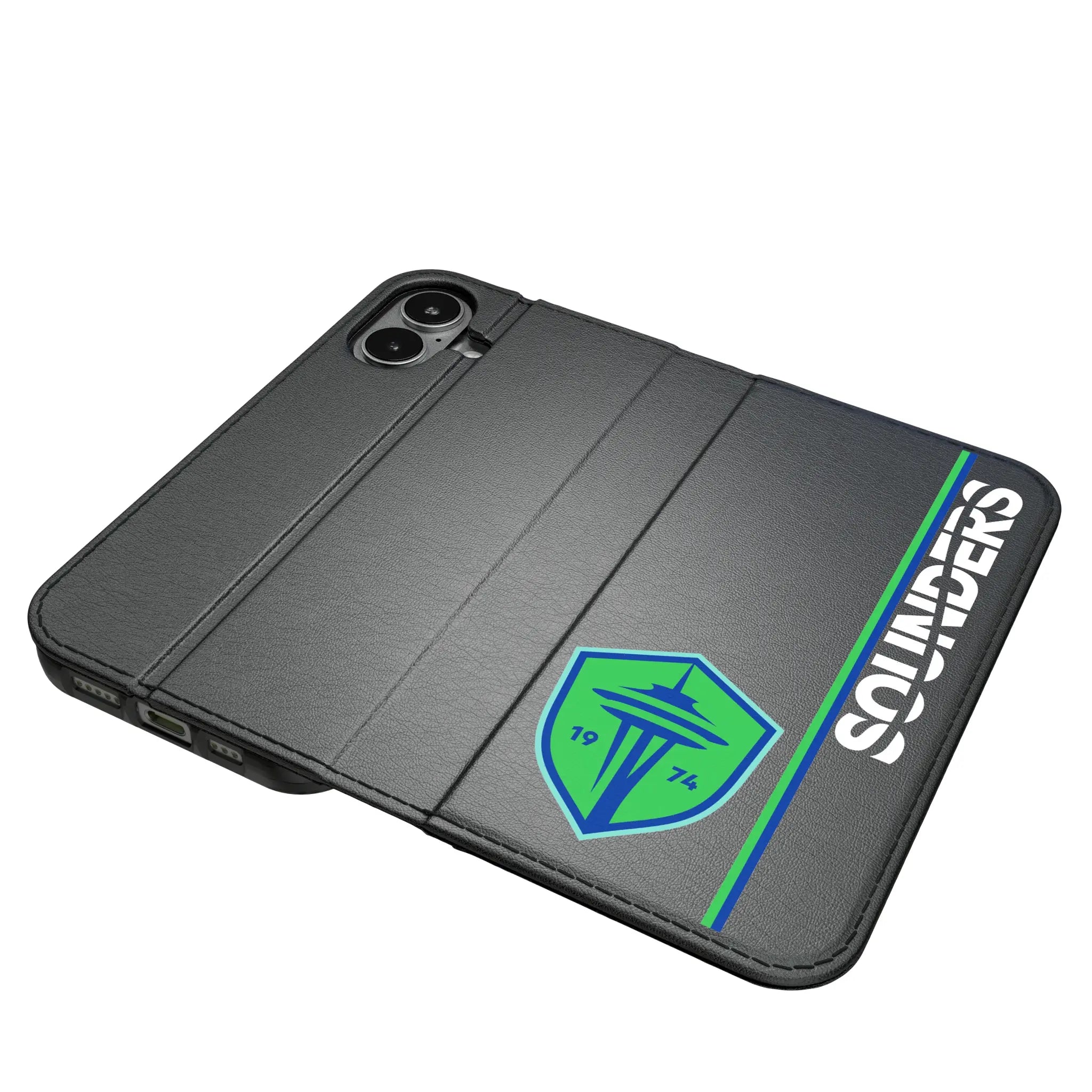 Seattle Sounders FC Sidebar iPhone Folio Phone Case for Apple iPhone#Device_iPhone 17