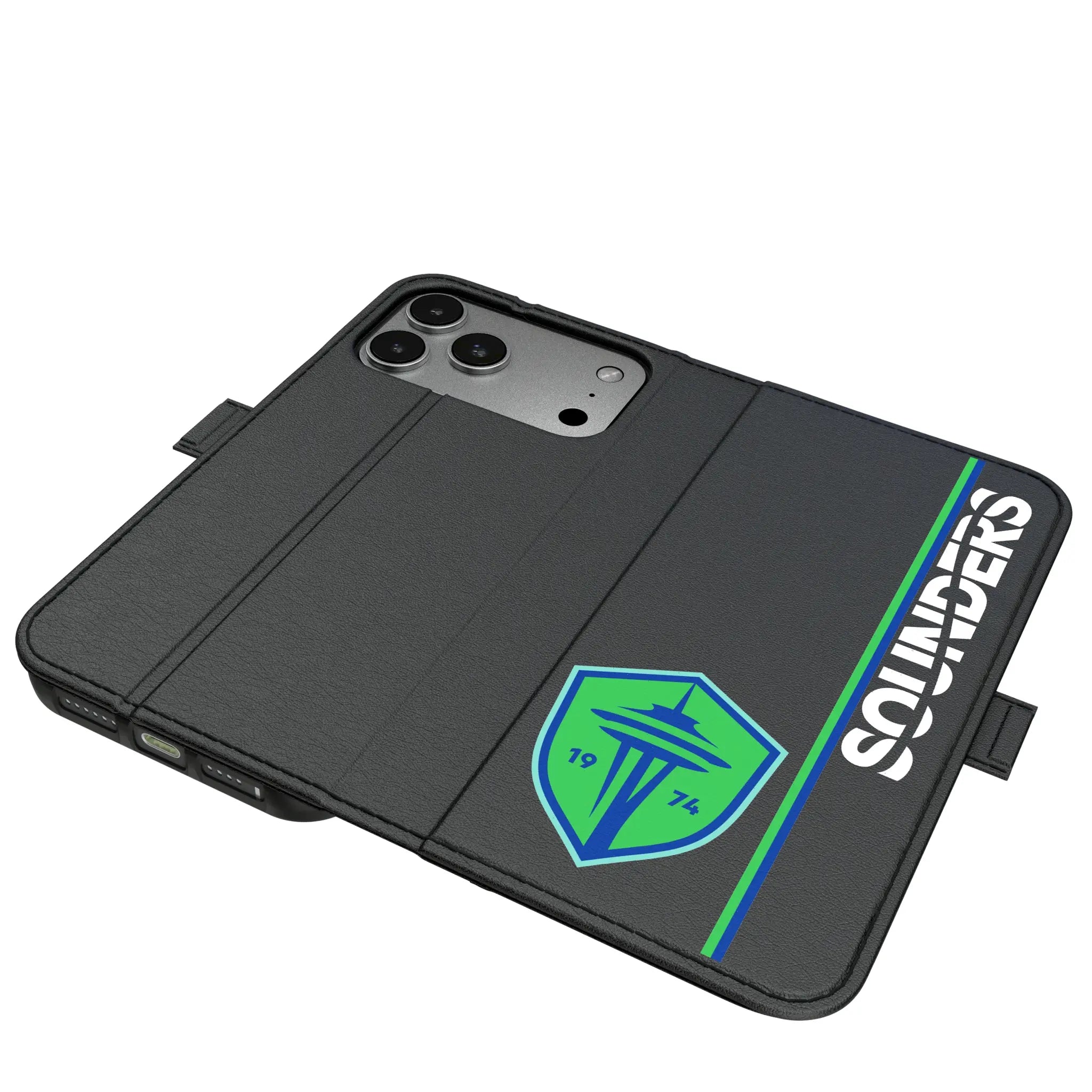 Seattle Sounders FC Sidebar iPhone Folio Phone Case for Apple iPhone#Device_iPhone 17 Pro Max